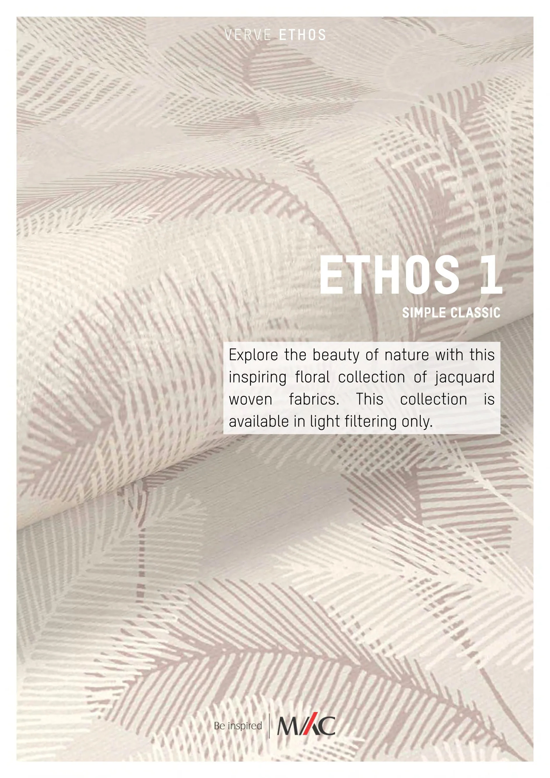 Mac Verve Window Blinds ETHOS-1 – Stylish & Sleek