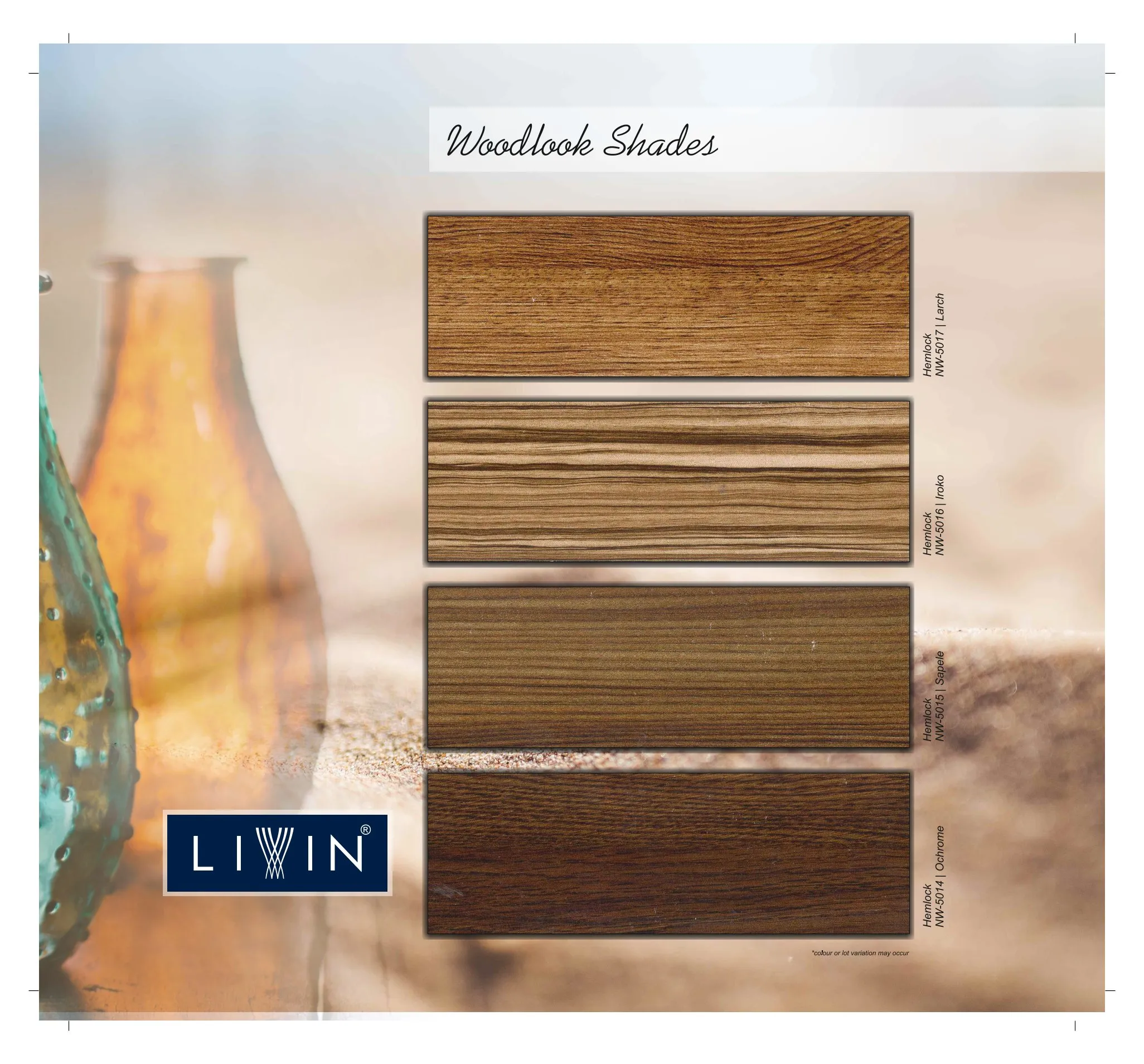 Livin Wooden Blinds NW-5014– NW-5015 NW-5026-Elegant & Durable