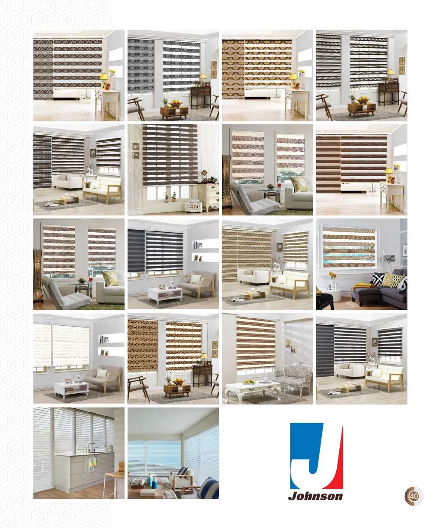 Johnson Zebra Window Blinds