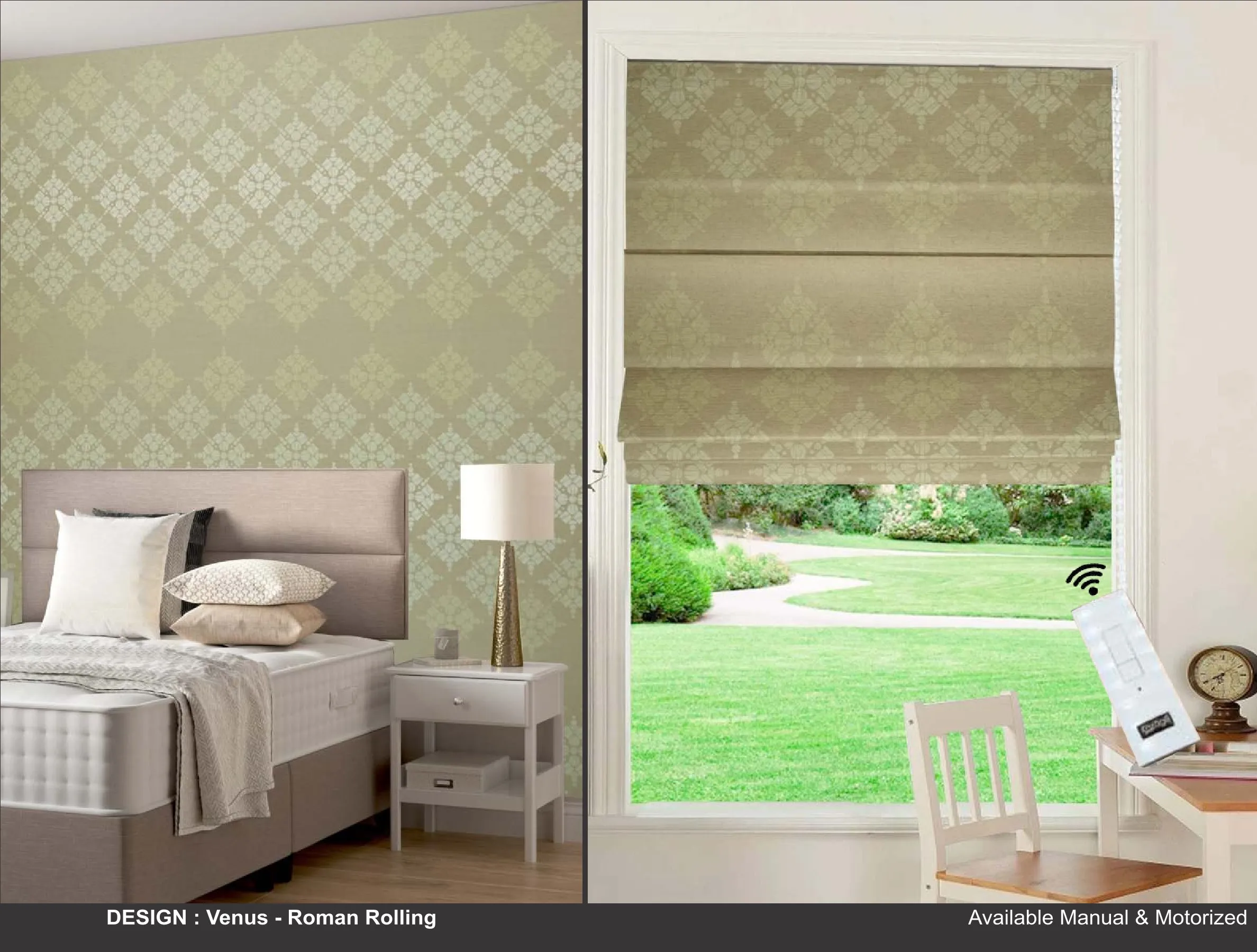 Kazage Venus  Printed Blinds & Wallpapers Design