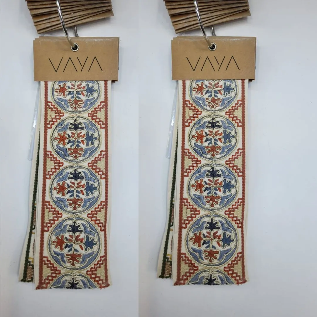 Premium Upholstery Border Fabric for Stylish Curtains & Sofas