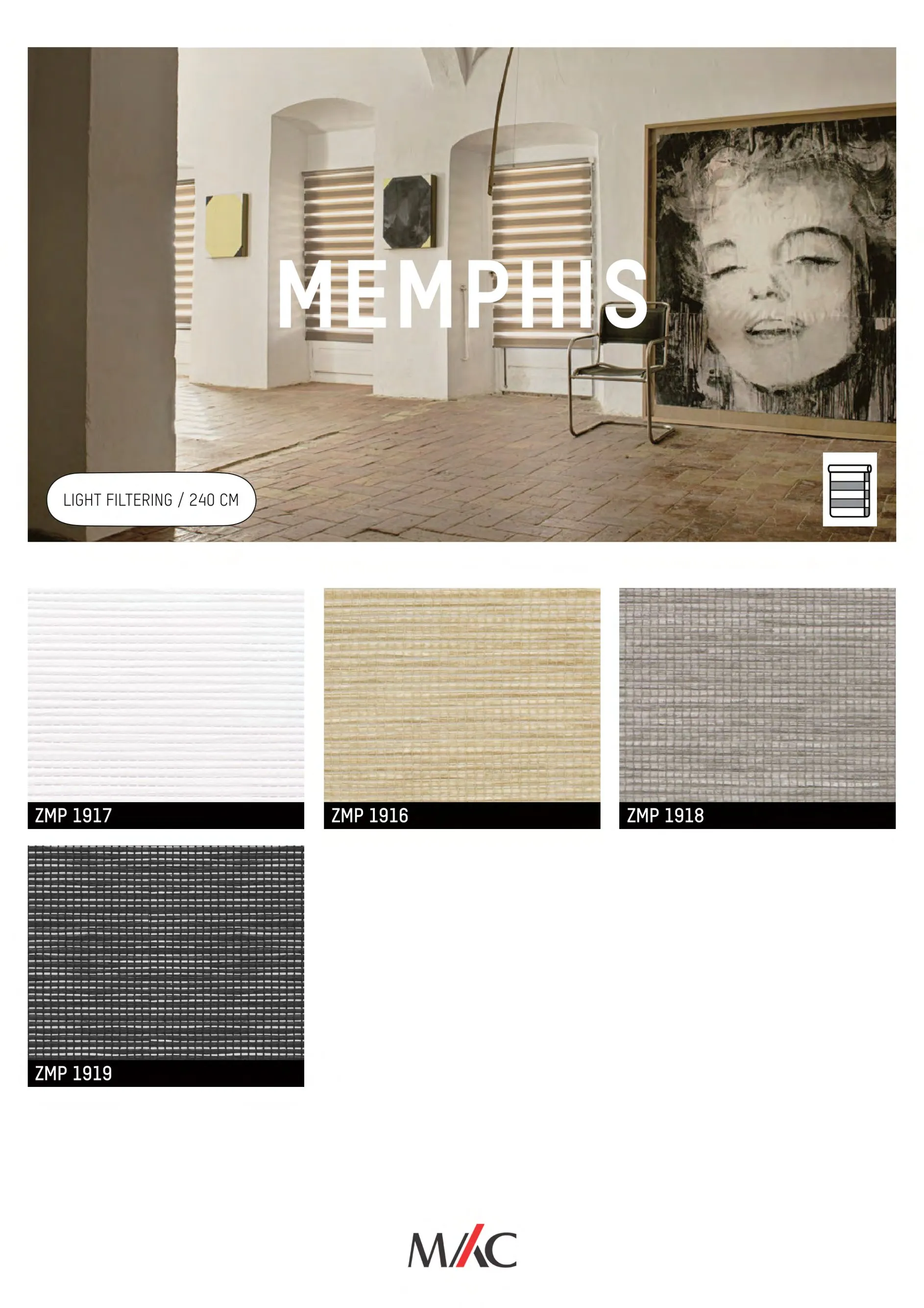 Mac Zebrano Blinds MEMPHIS– Elegant Light Control