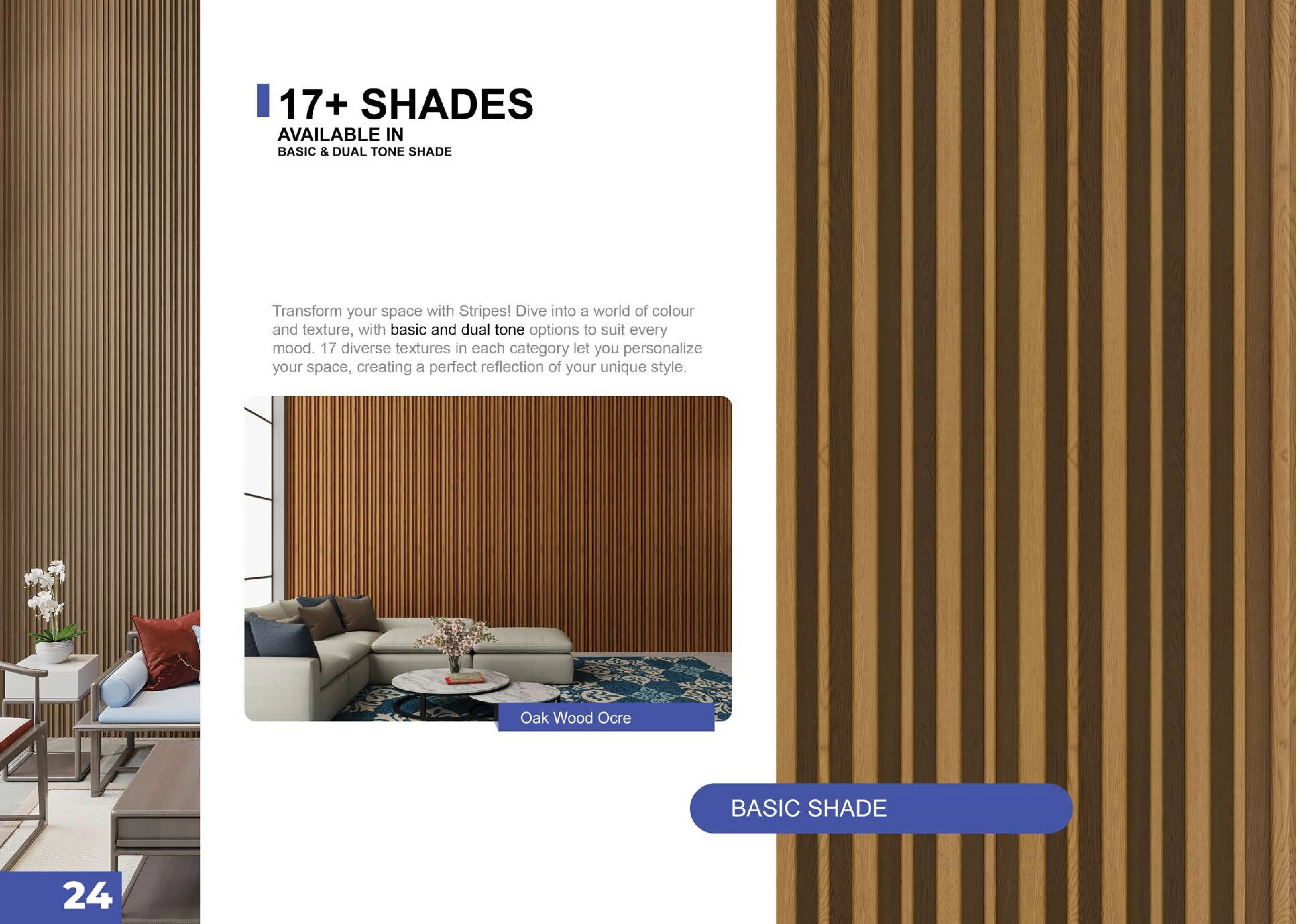 Pare Innov2+ Ceiling Panel  oak wood ocre