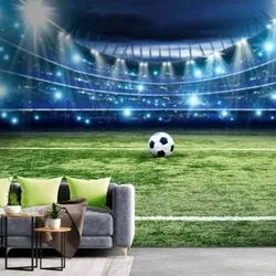 ED22073 Sports Addiction Wallpaper: Energize Your Space