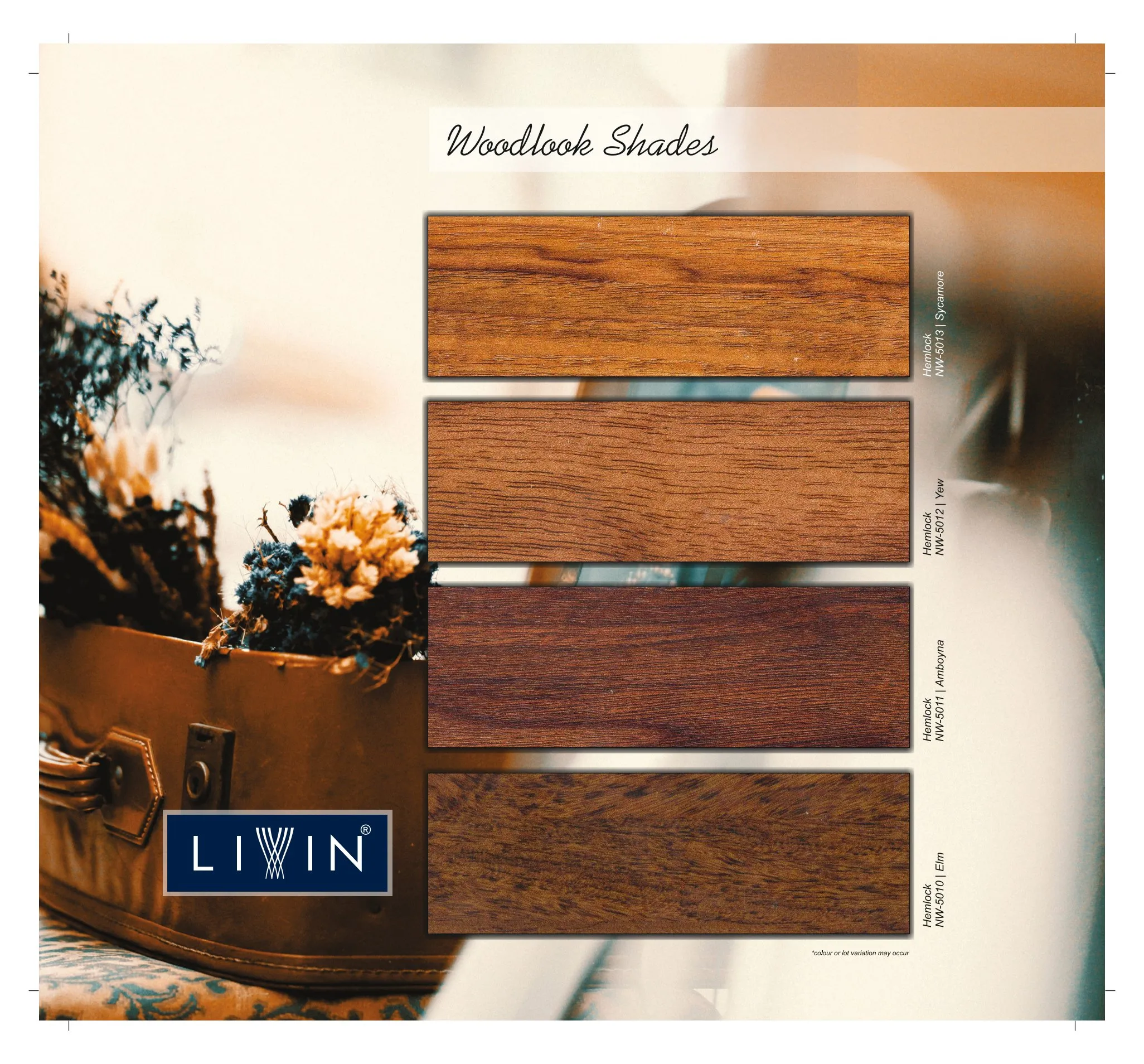 Livin Wooden Blinds NW-5010– NW-5011 NW-5012-Elegant & Durable