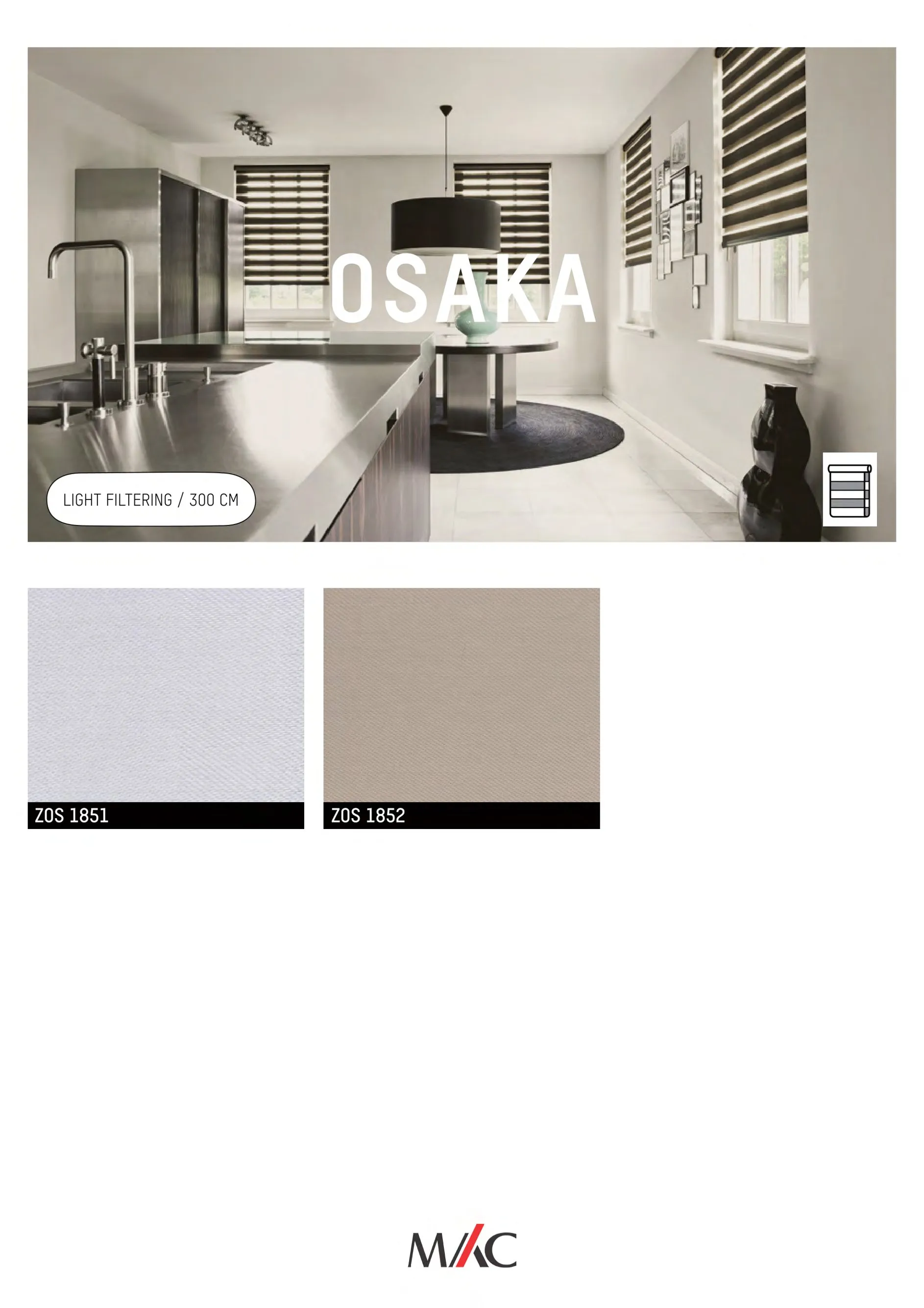Mac Zebrano Blinds OSAKA– Elegant Light Control