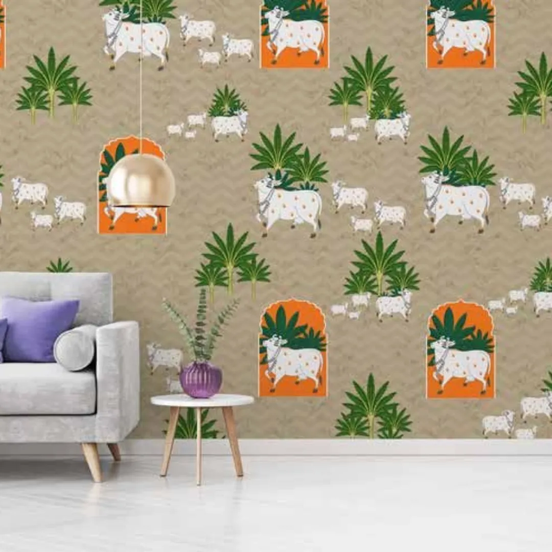 ED 20979 Ethnic Creation Wallpaper - Cultivate Cultural Elegance at Home