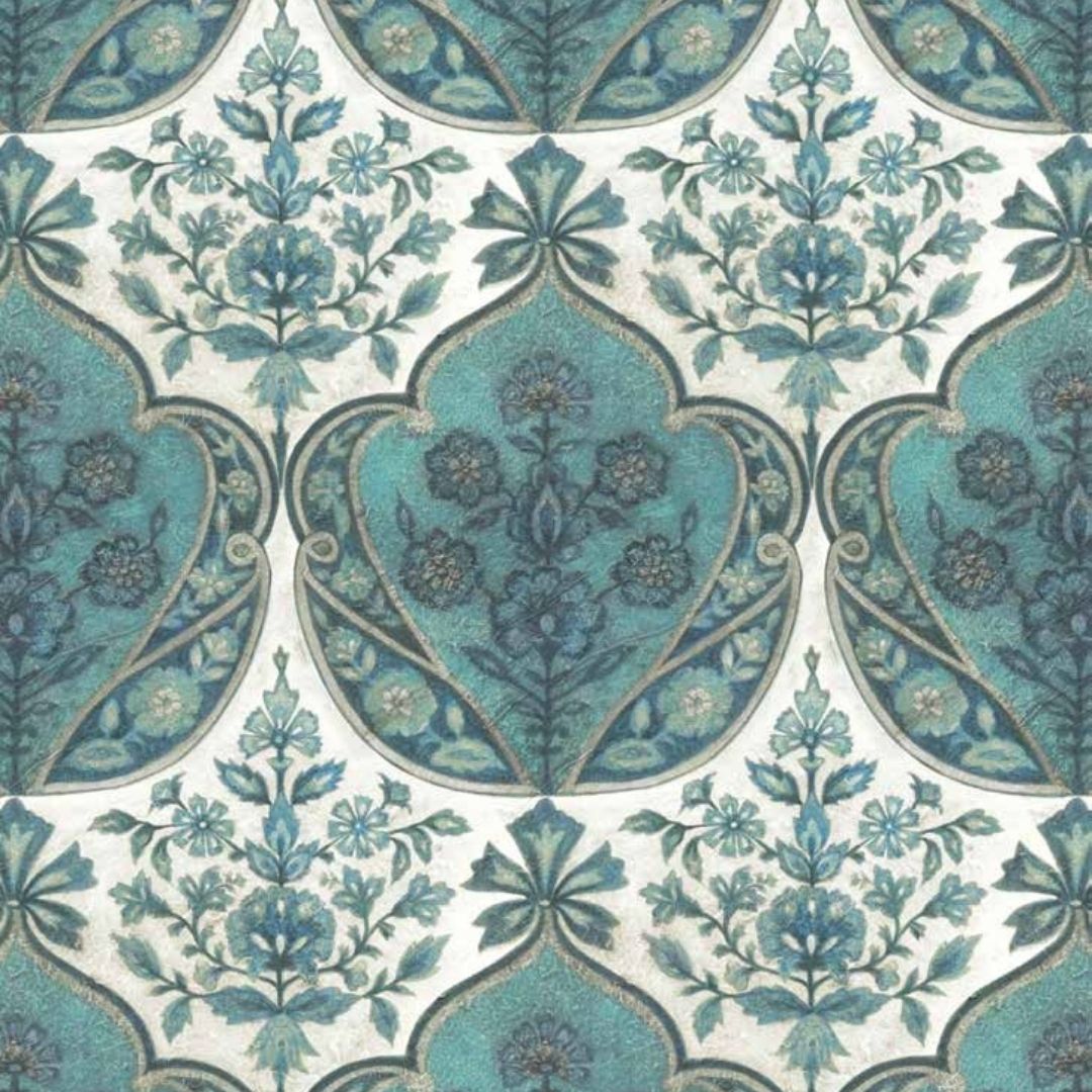 Product   Jaipur Valencia | Aquamarine | W150Z690S75