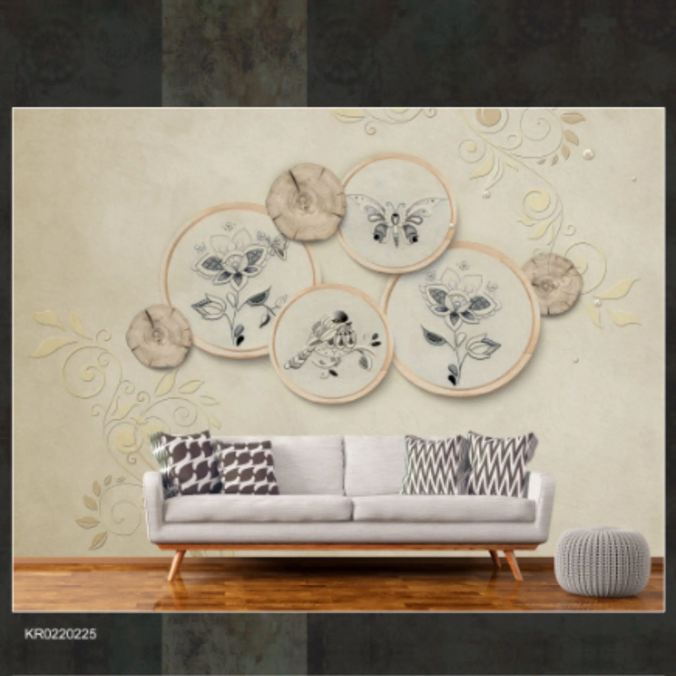 Alkemi Murals Kulture Customized Wallpaper | KR0220225