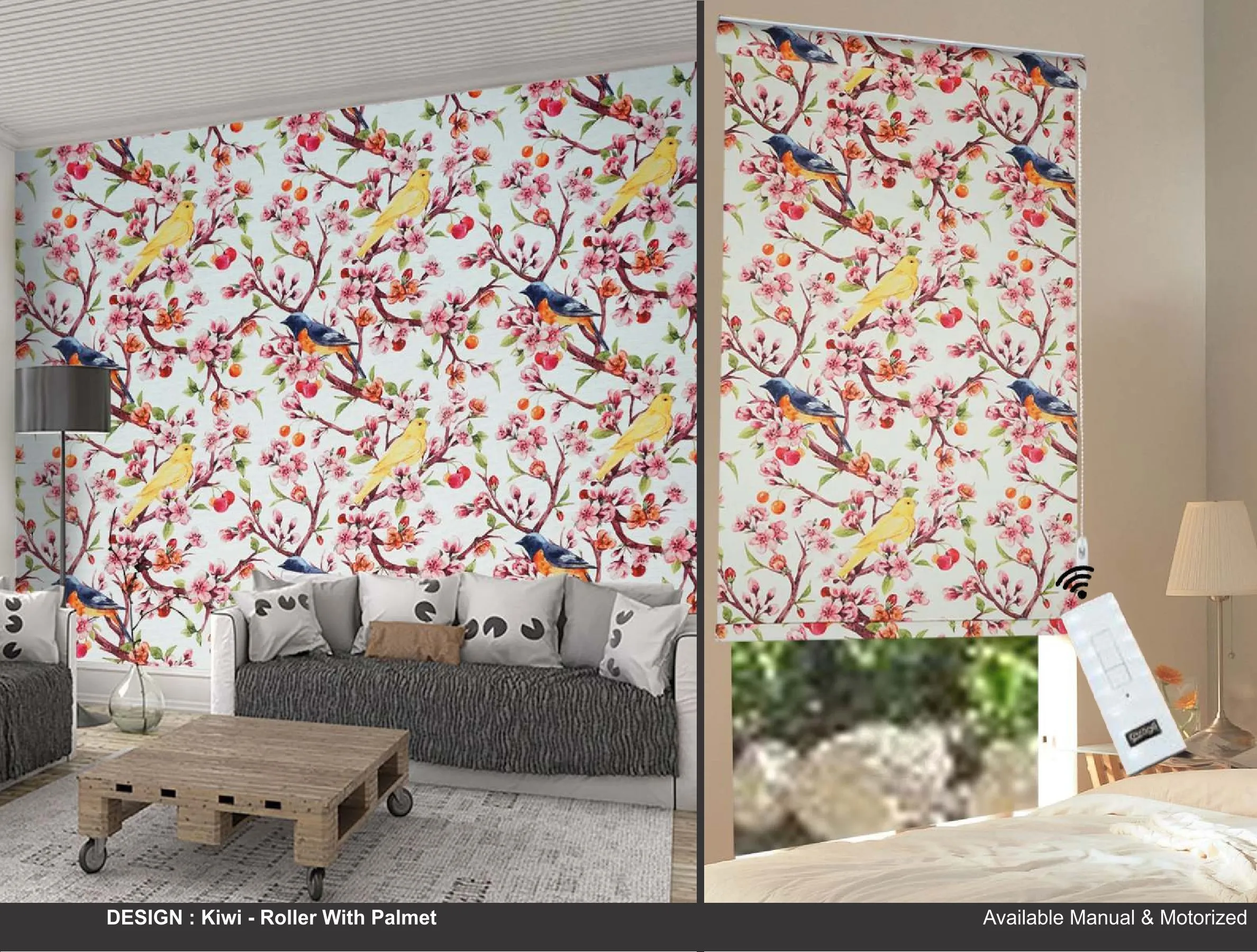 Kazage Kivi  Printed Blinds & Wallpapers Design