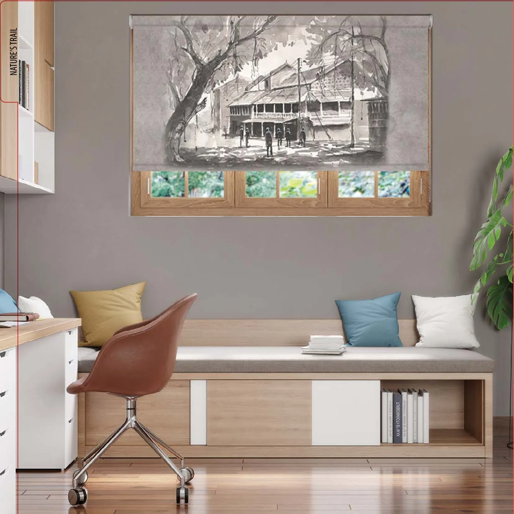 AD Printed Roller Blind – Stylish & Functional