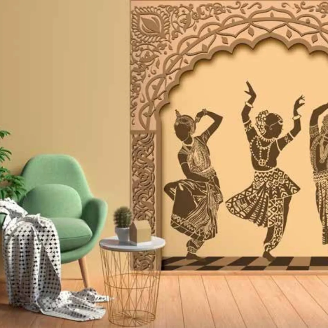 ED 20982 Ethnic Creation Wallpaper - Personalize Your Space with Cultural Elegance