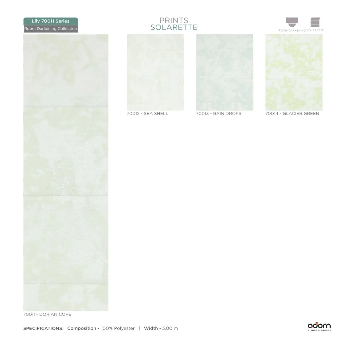 AD Vision Collection Vol-3 Prints SOLARETTE Fabric -70011-DORIAN COVE
