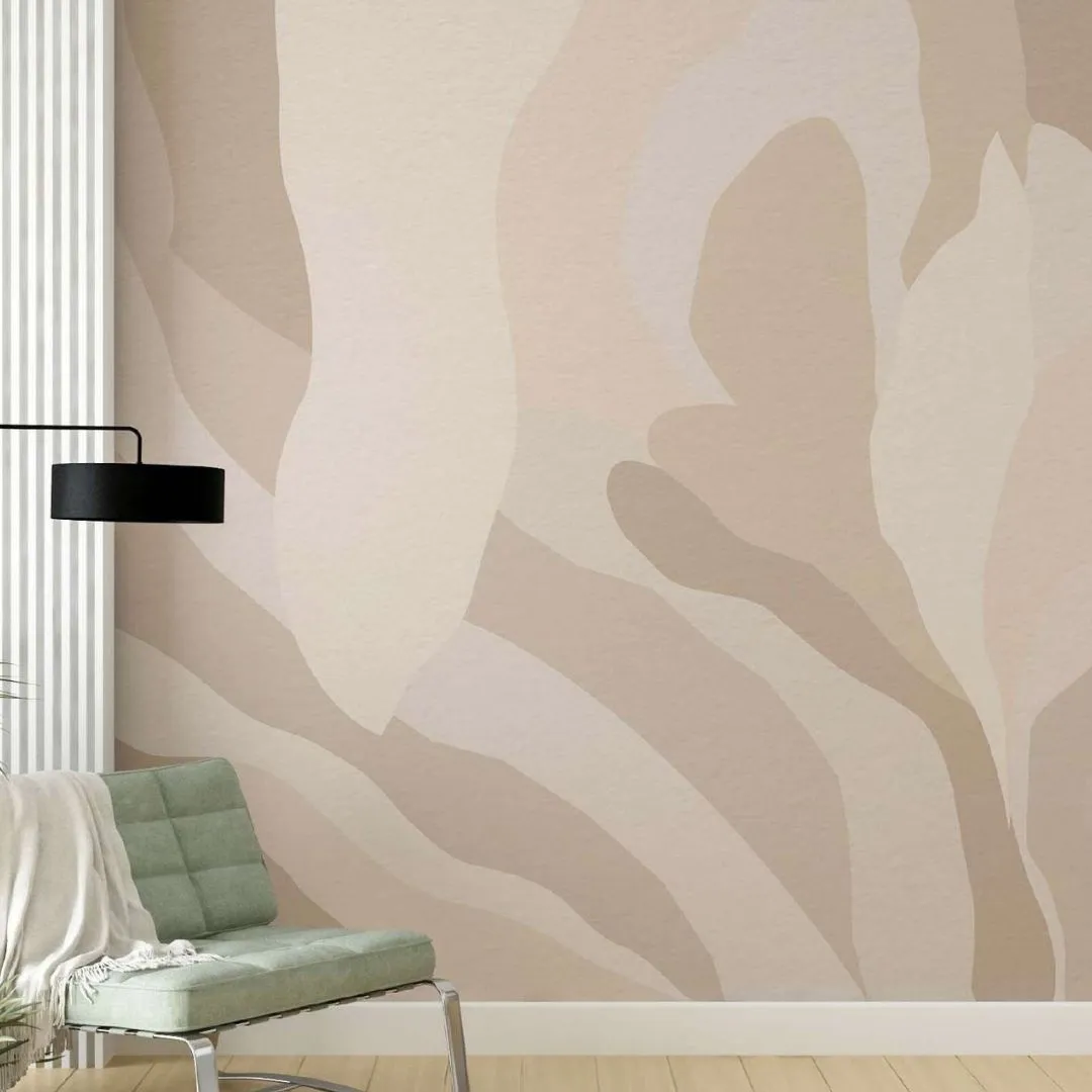 Earthern Melody Abstract Wallpaper