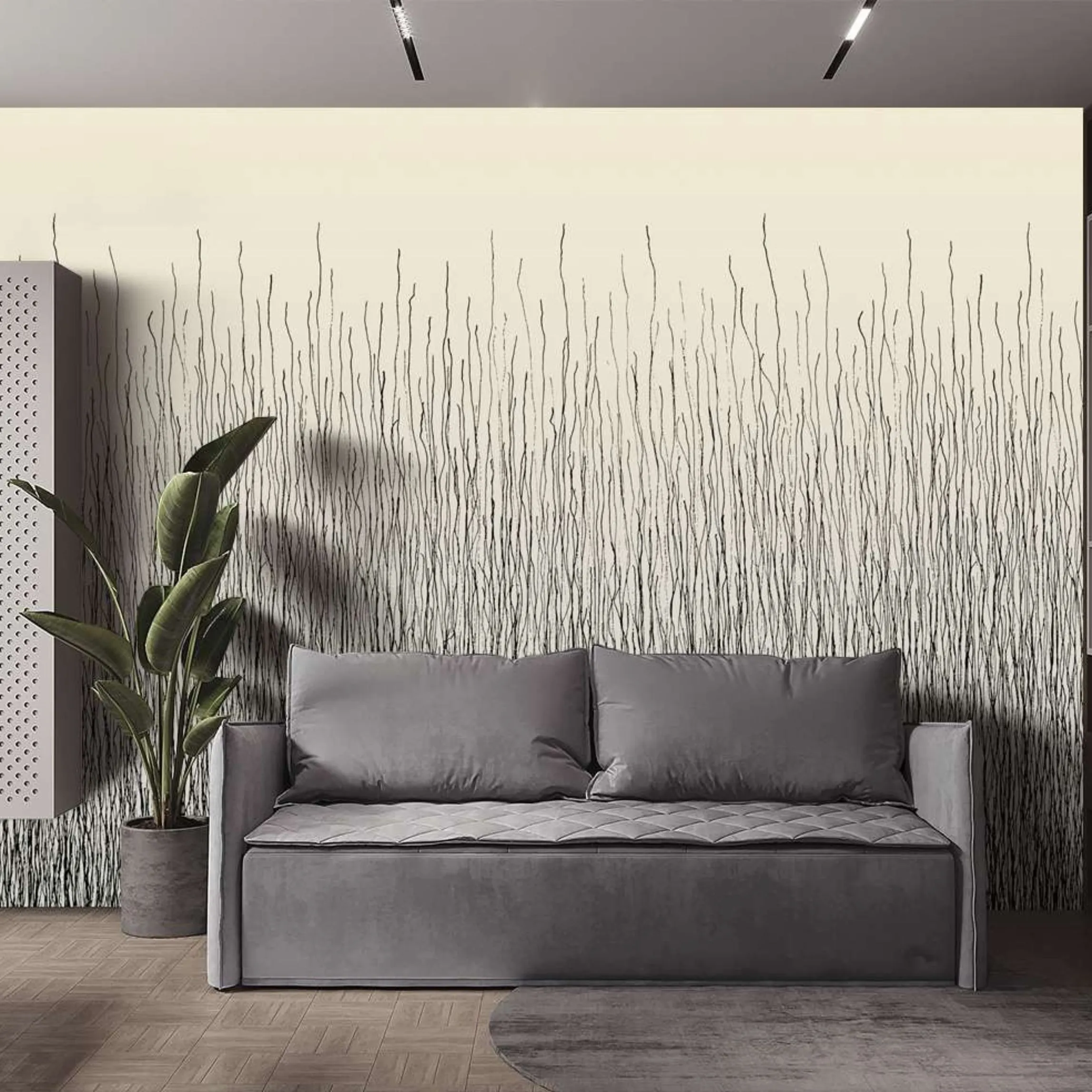 Alkemi Line Murals Customized Wallpaper | LM23071