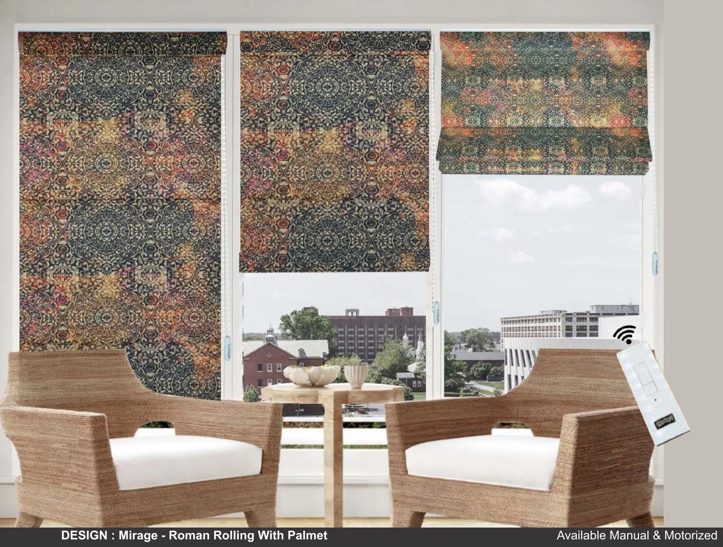 Kazage Mirage Printed Blinds & Wallpapers Design