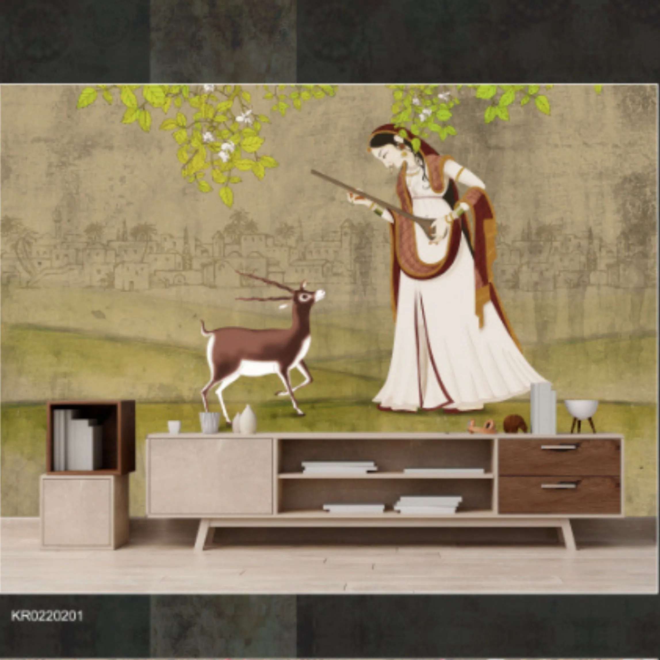 Alkemi Murals Kulture Customized  Wallpaper | KR0220201