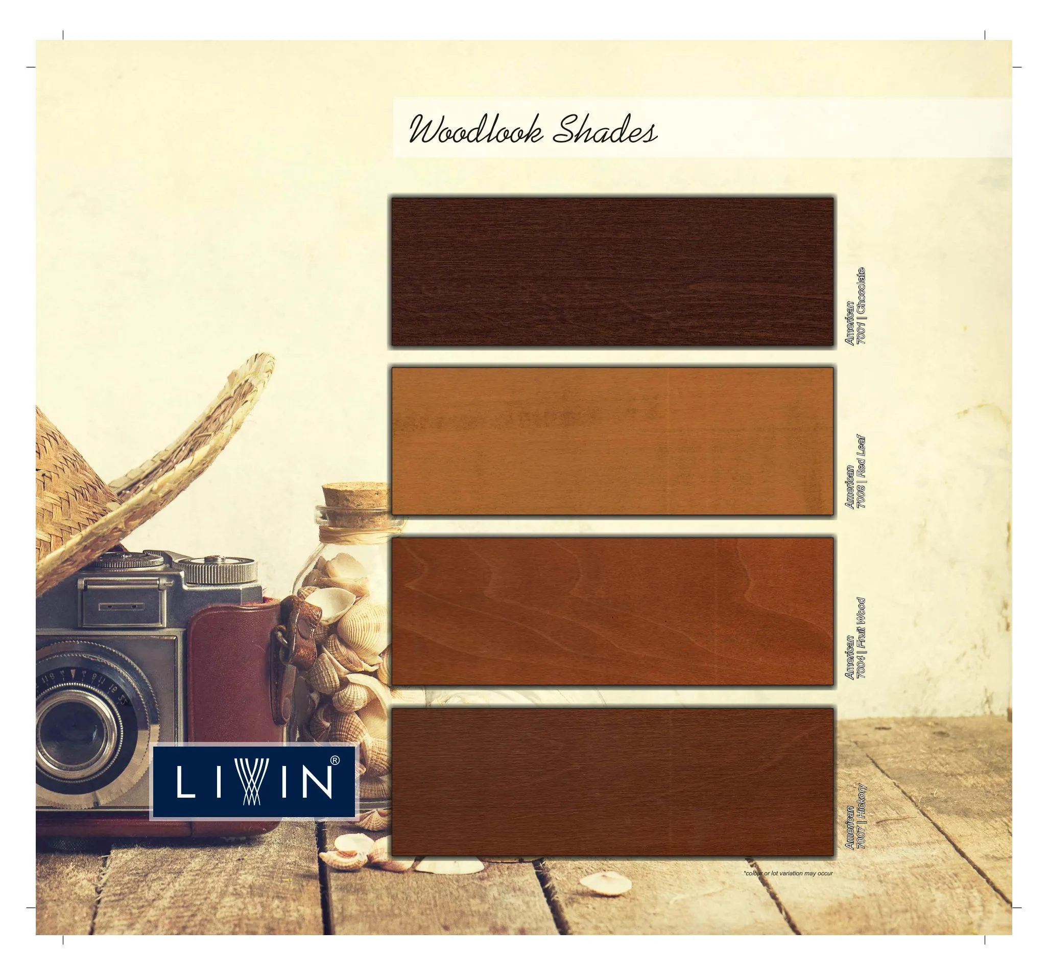 Livin Wooden Blinds 7007– 7004 -Elegant & Durable