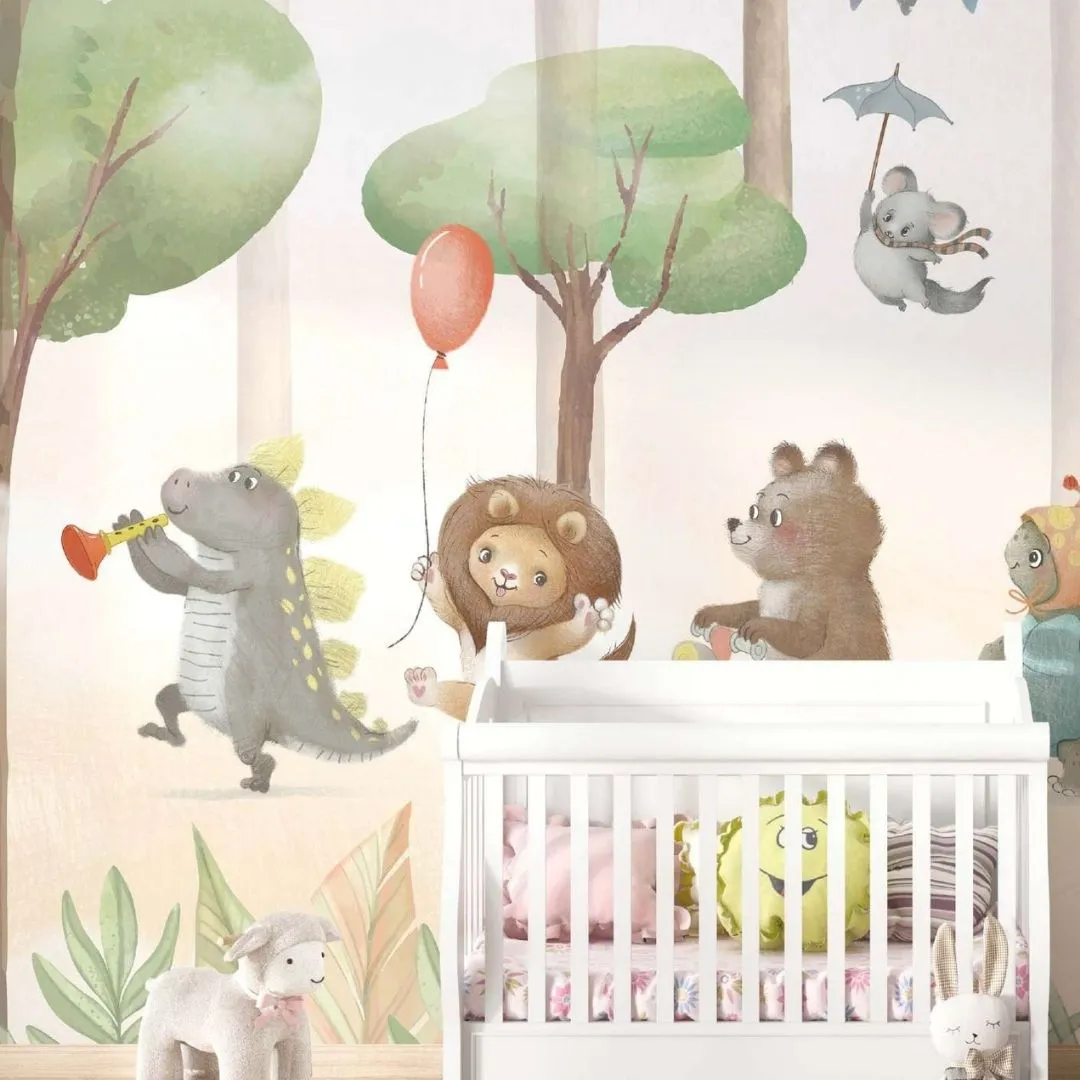 This is the  Kids Wallpaper Collection |   Jungle Play