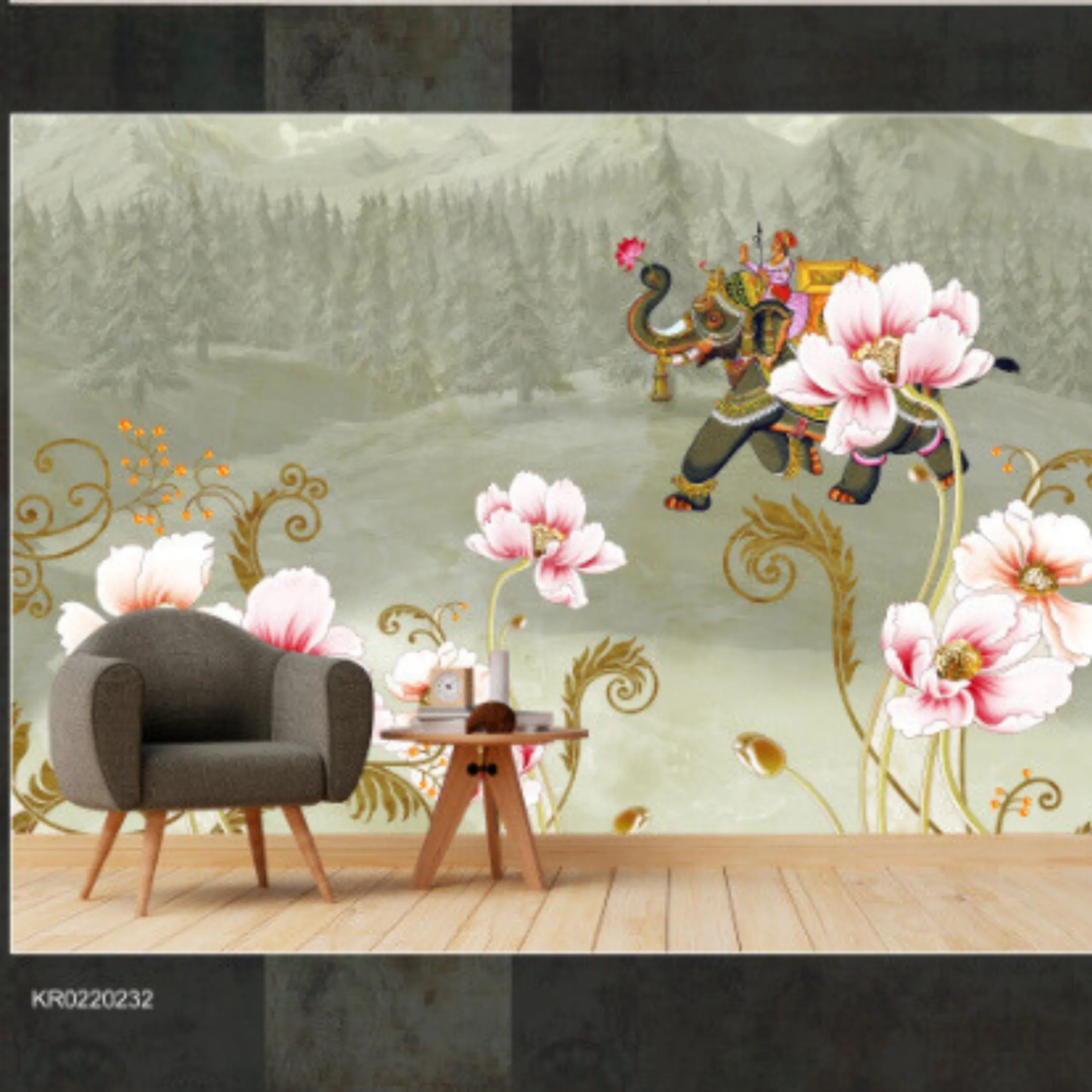 Alkemi Murals Kulture Customized Wallpaper | KR0220232