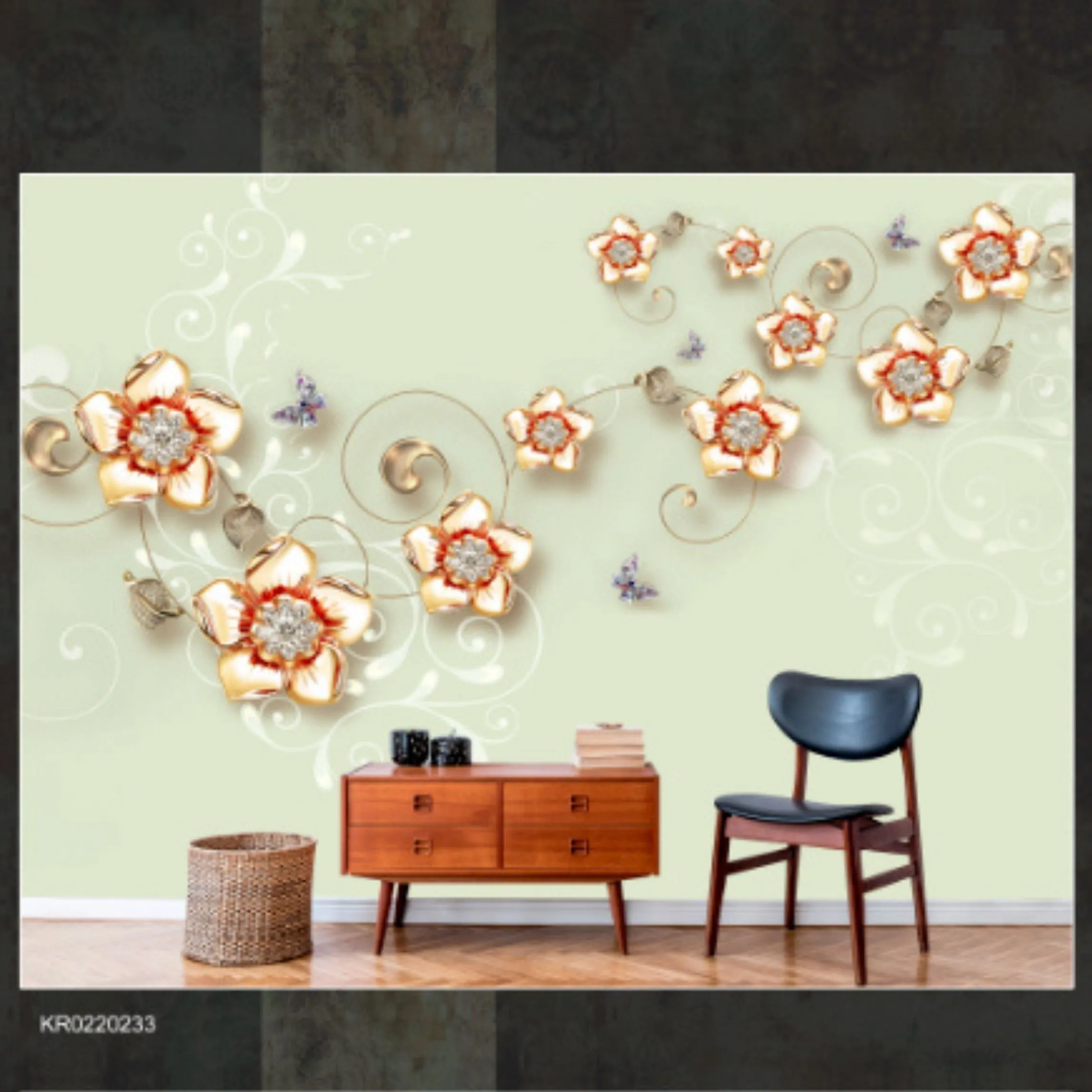 Alkemi Murals Kulture Customized Wallpaper | KR0220233
