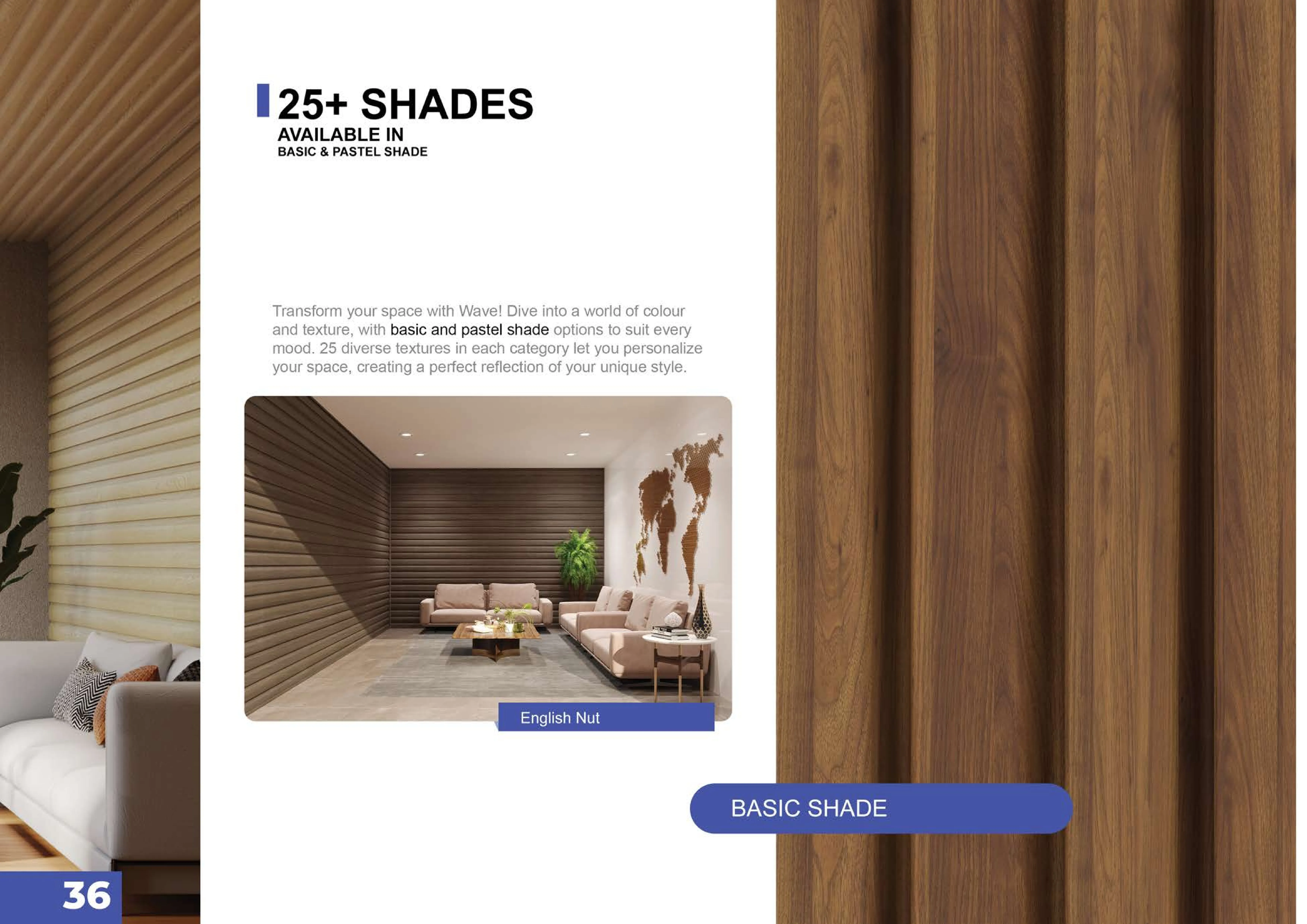 Pare Innov2+ Ceiling Panel  English Nut