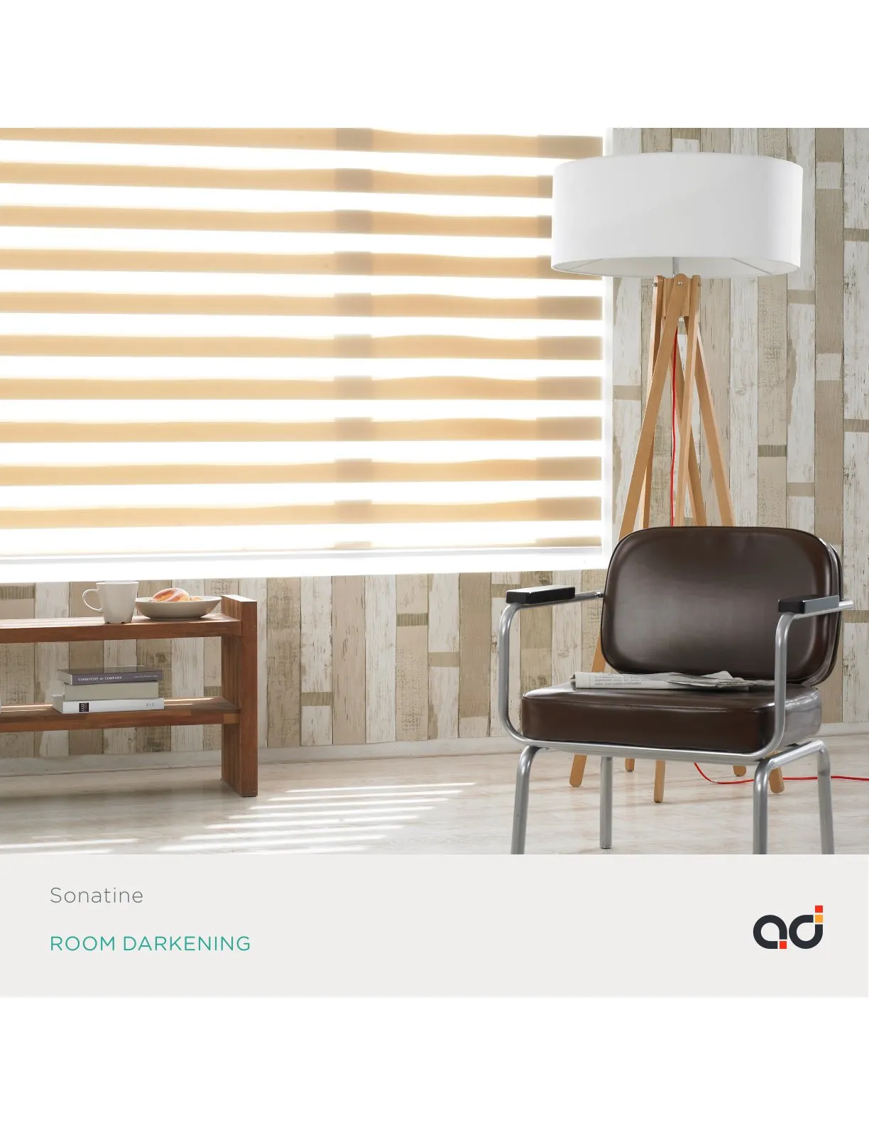 AD Vision Sonatine Room Darkening Curtains Vol-1