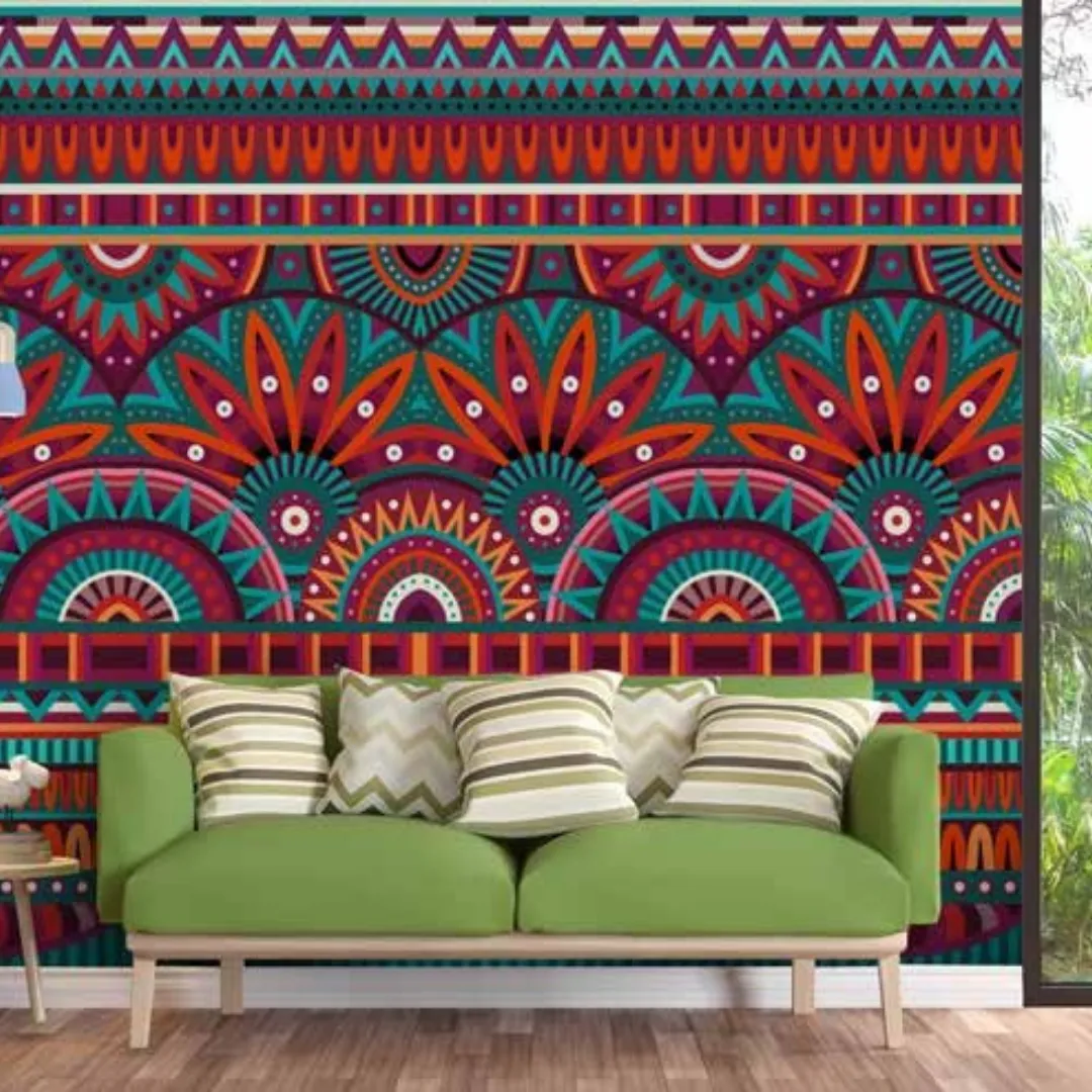ED 20991 Ethnic Creation Wallpaper - Customized Elegance for Unique Spaces