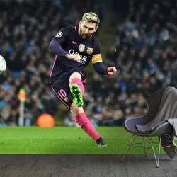 ED22080 Sports Addiction Wallpaper: Dynamic Room Enhancement