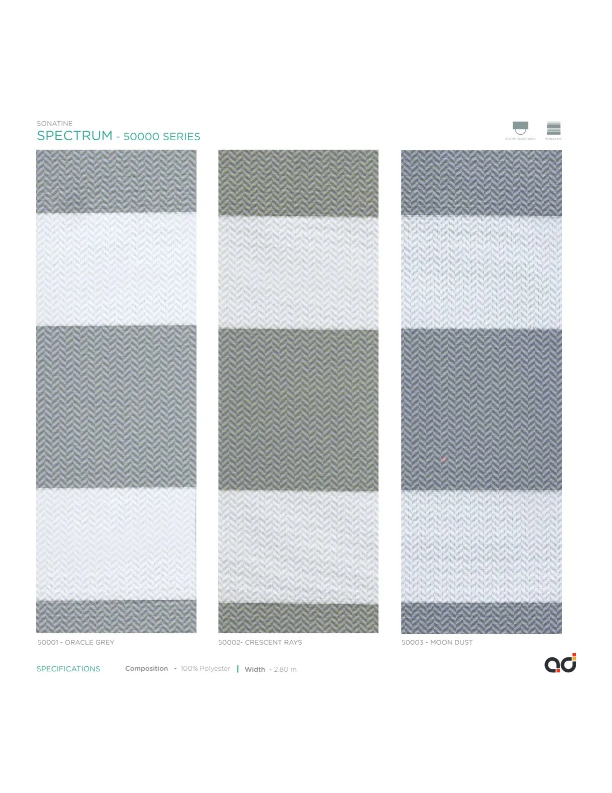 AD Vision Sonatine  SPECTRUM 50000 SERIES Curtains Vol-1