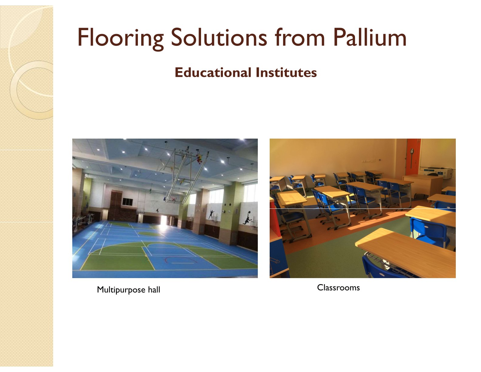 Durable Sports Flooring for -Educational Institutes