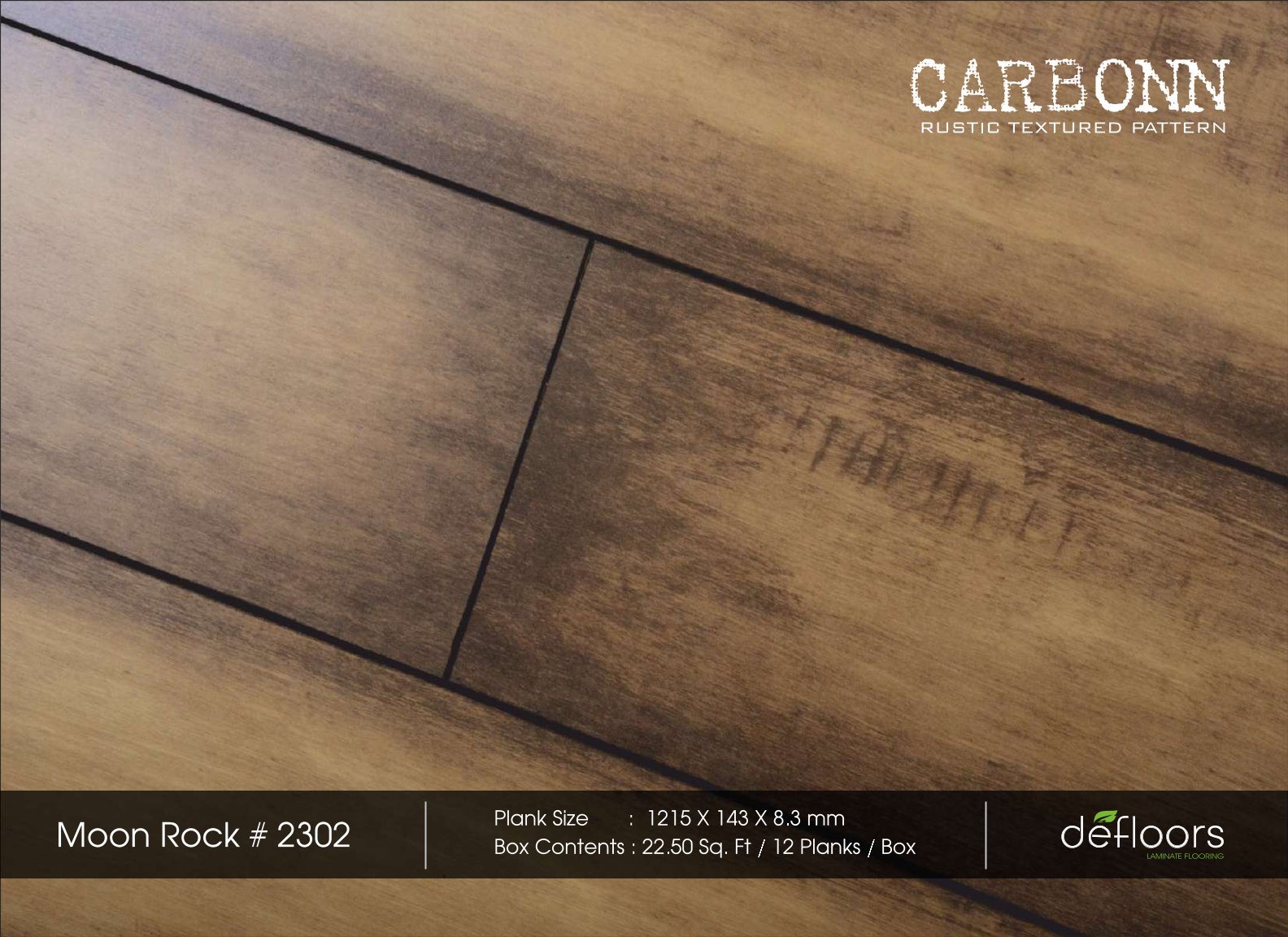 Defloors Carbonn Moon Rock #2302 - 8.3MM