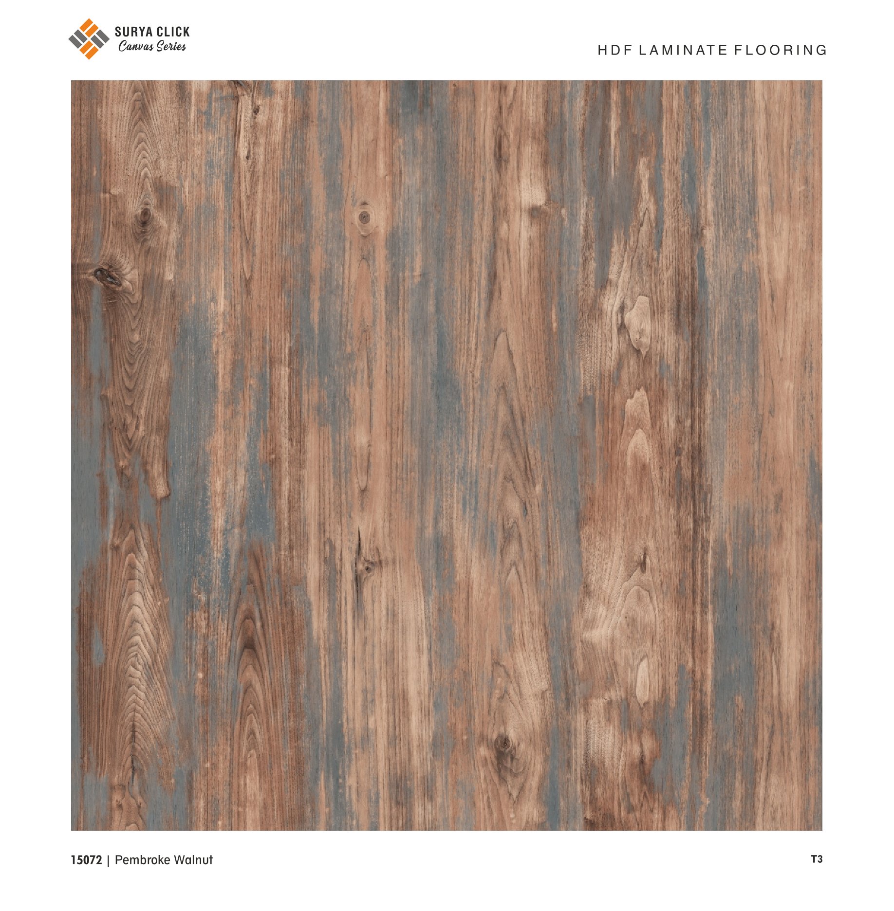 Defloors Surya Canvas 15072 Pembroke Walnut Flooring