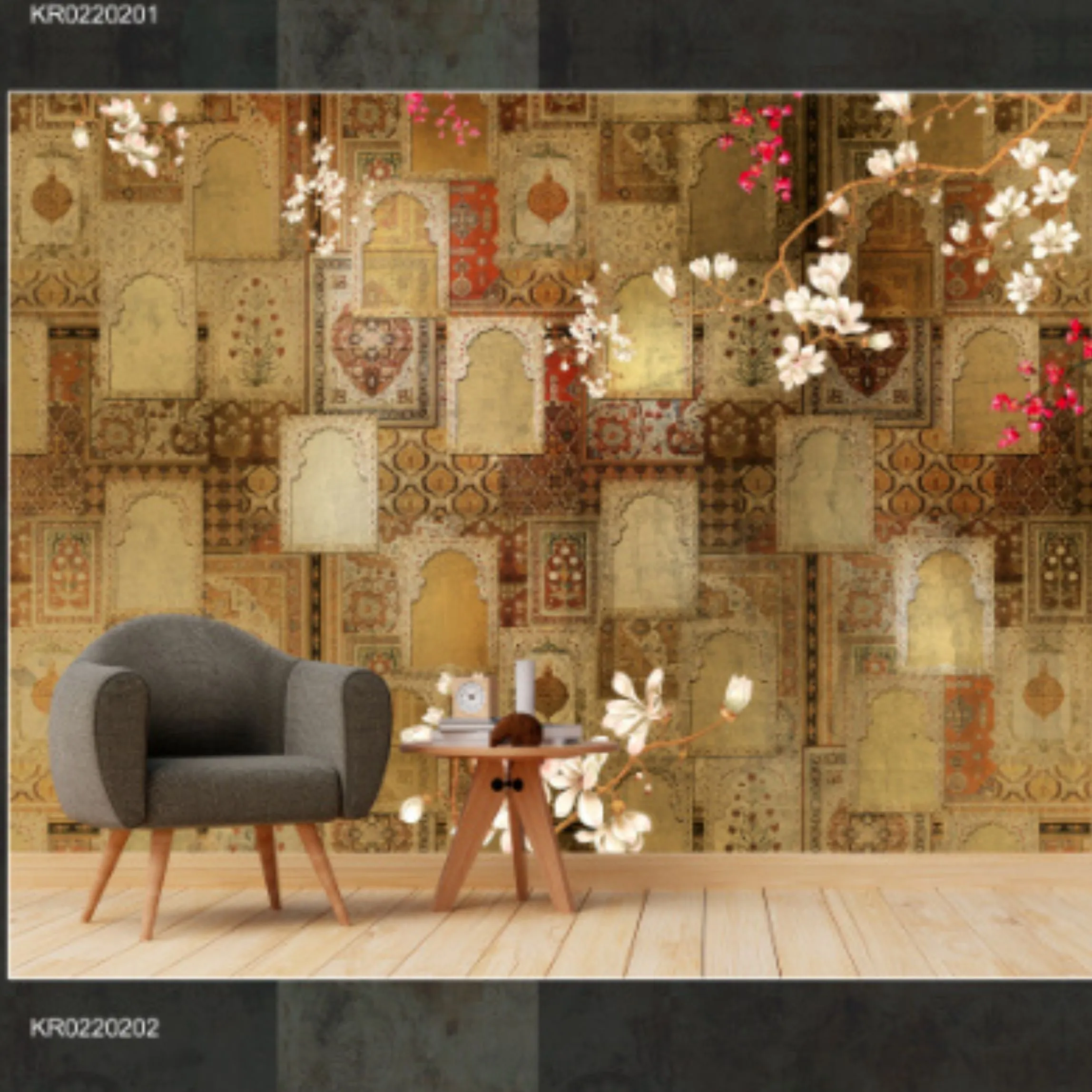 Alkemi Murals Kulture Customized Wallpaper | KR0220202