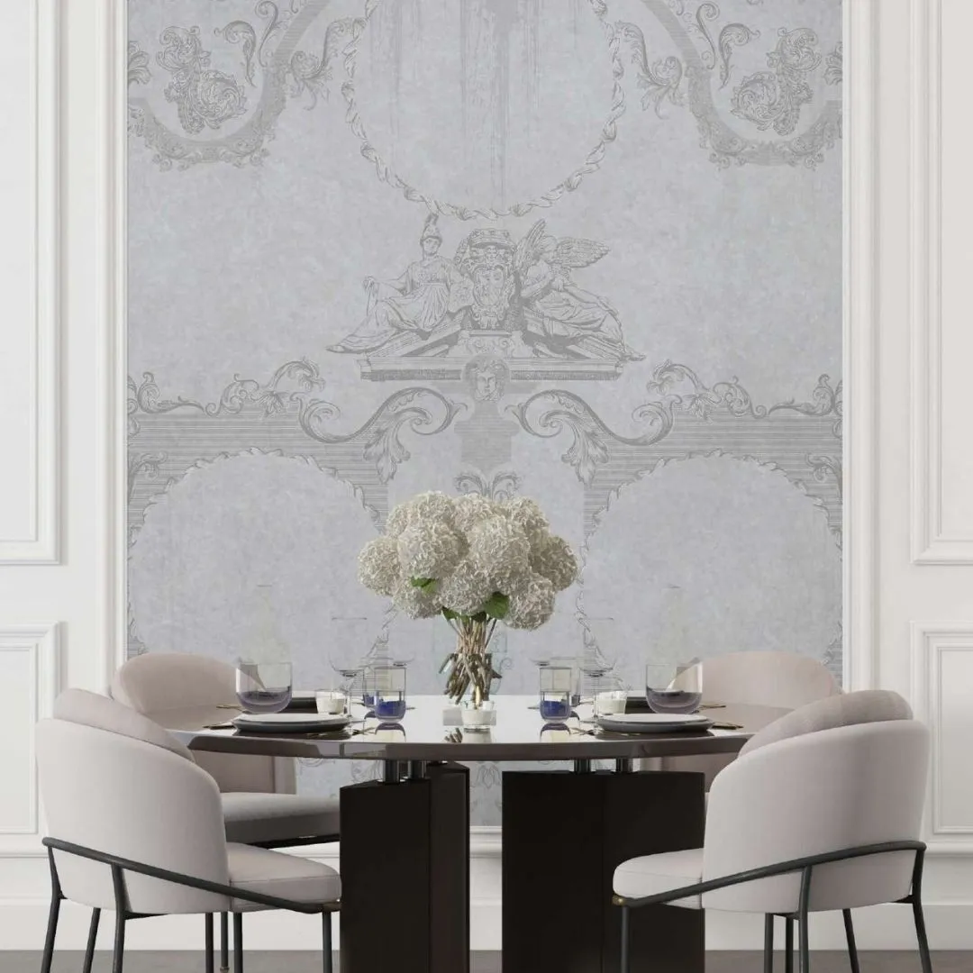 Roman Empire Abstract Wallpaper - Elegant Historical Wall Decor