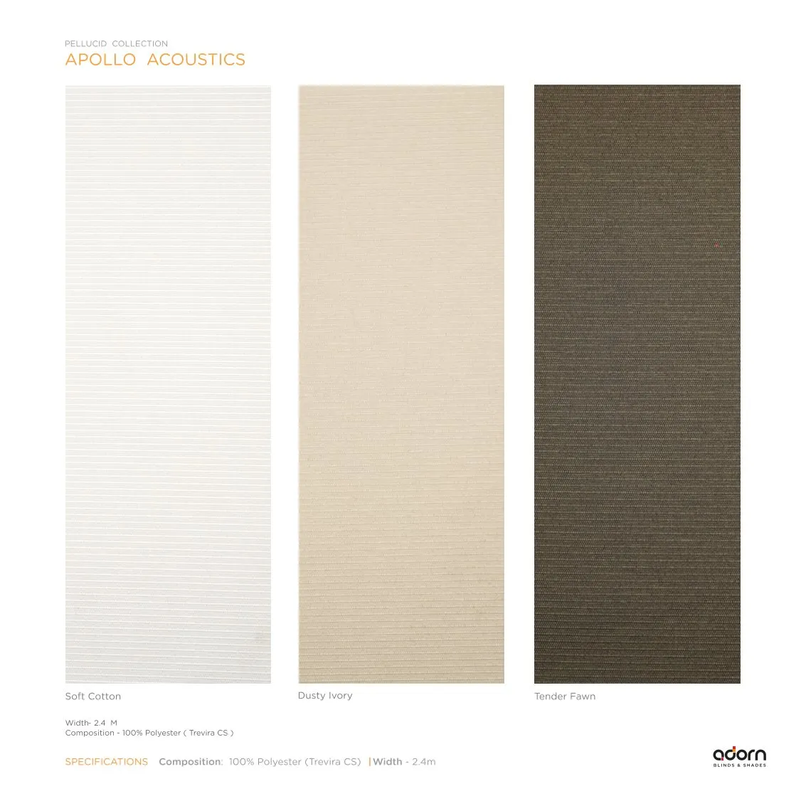 AD Cortina Collection Vol-1 – Nature Naturally APOLLO ACOUSTICS