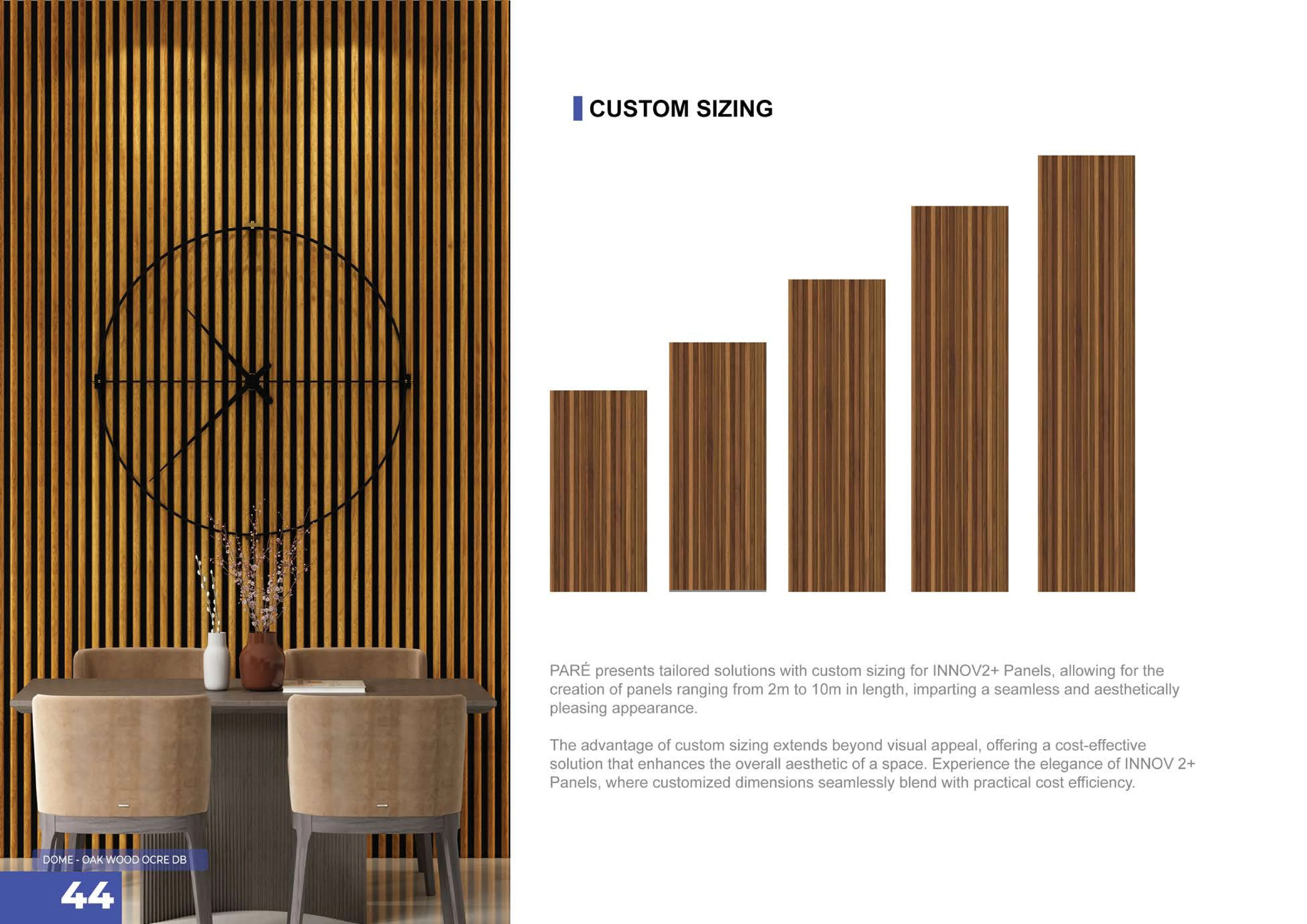 Pare Innov2+ Ceiling Panel  Custom Sizing