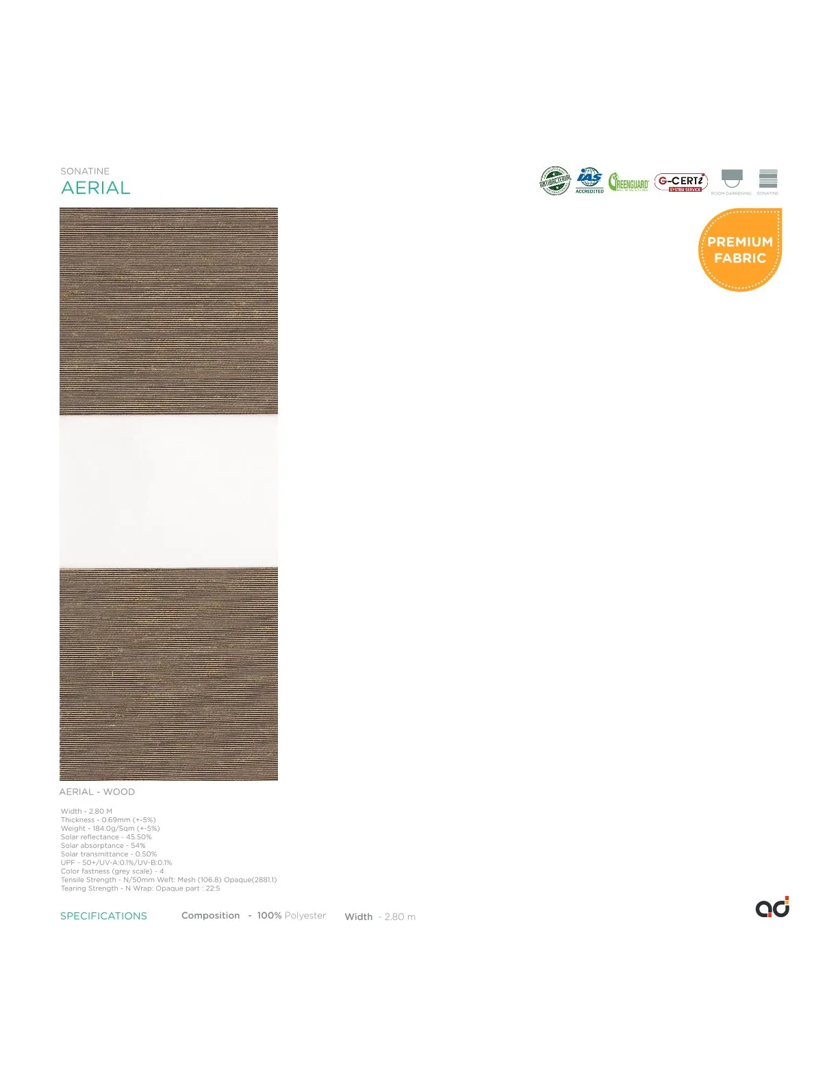 AD Vision Sonatine  AERIAL  Curtains Vol-1