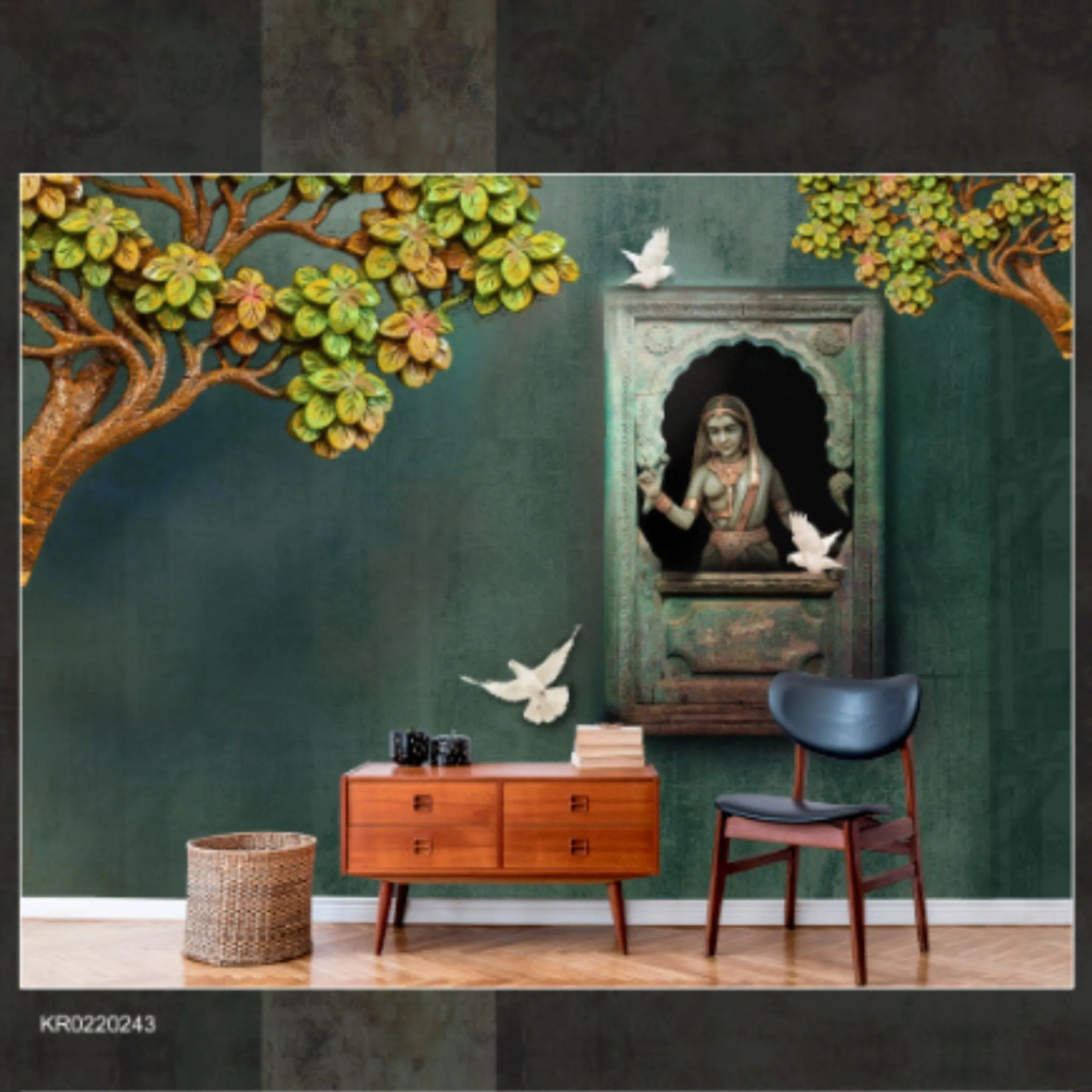 Alkemi Murals Kulture Customized Wallpaper | KR0220243