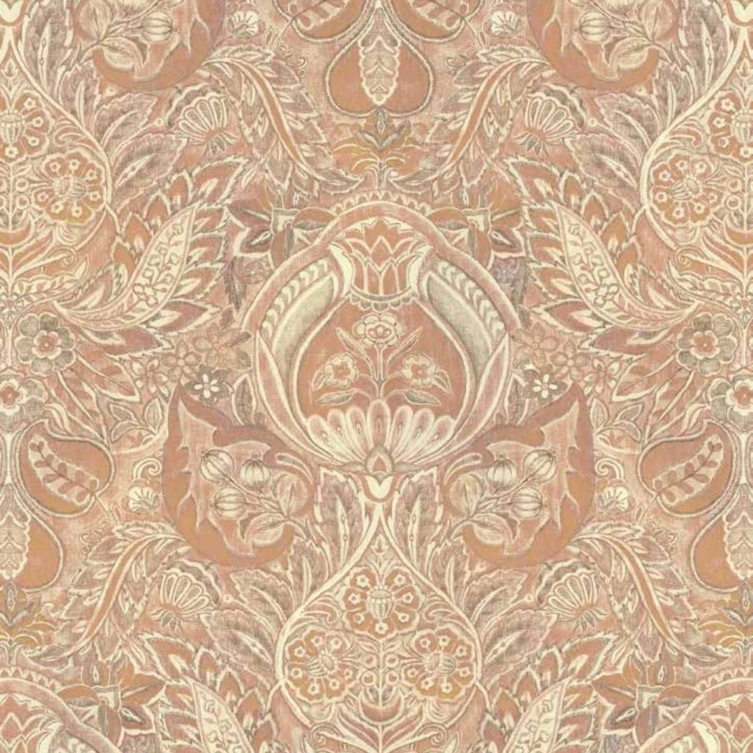 Product  Florentine Damask | Tuscan Terracotta | W150Z440S75