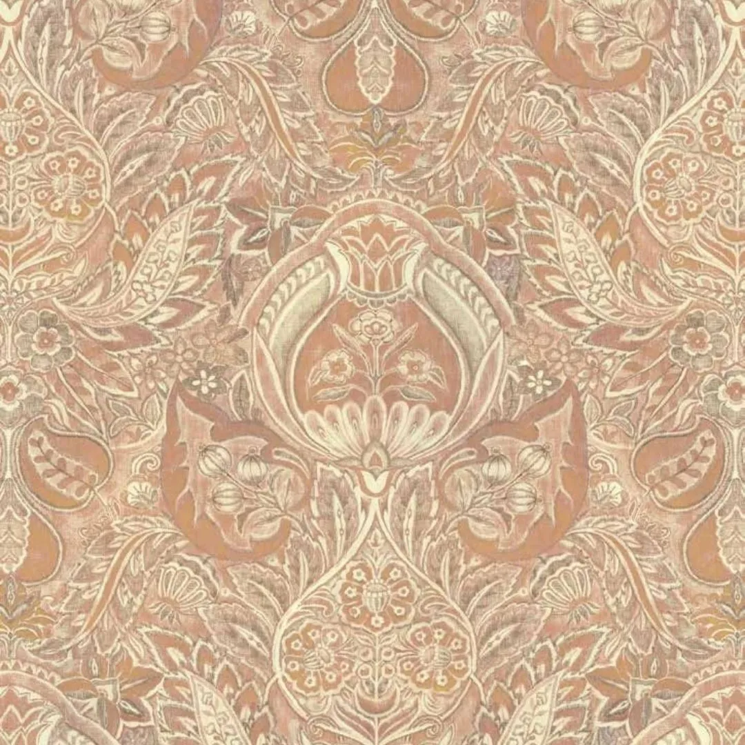 Product  Florentine Damask | Tuscan Terracotta | W150Z440S75