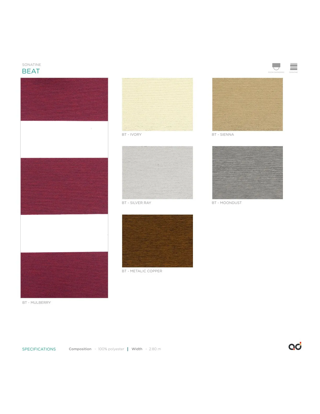 AD Vision Sonatine   BEAT  Curtains Vol-1