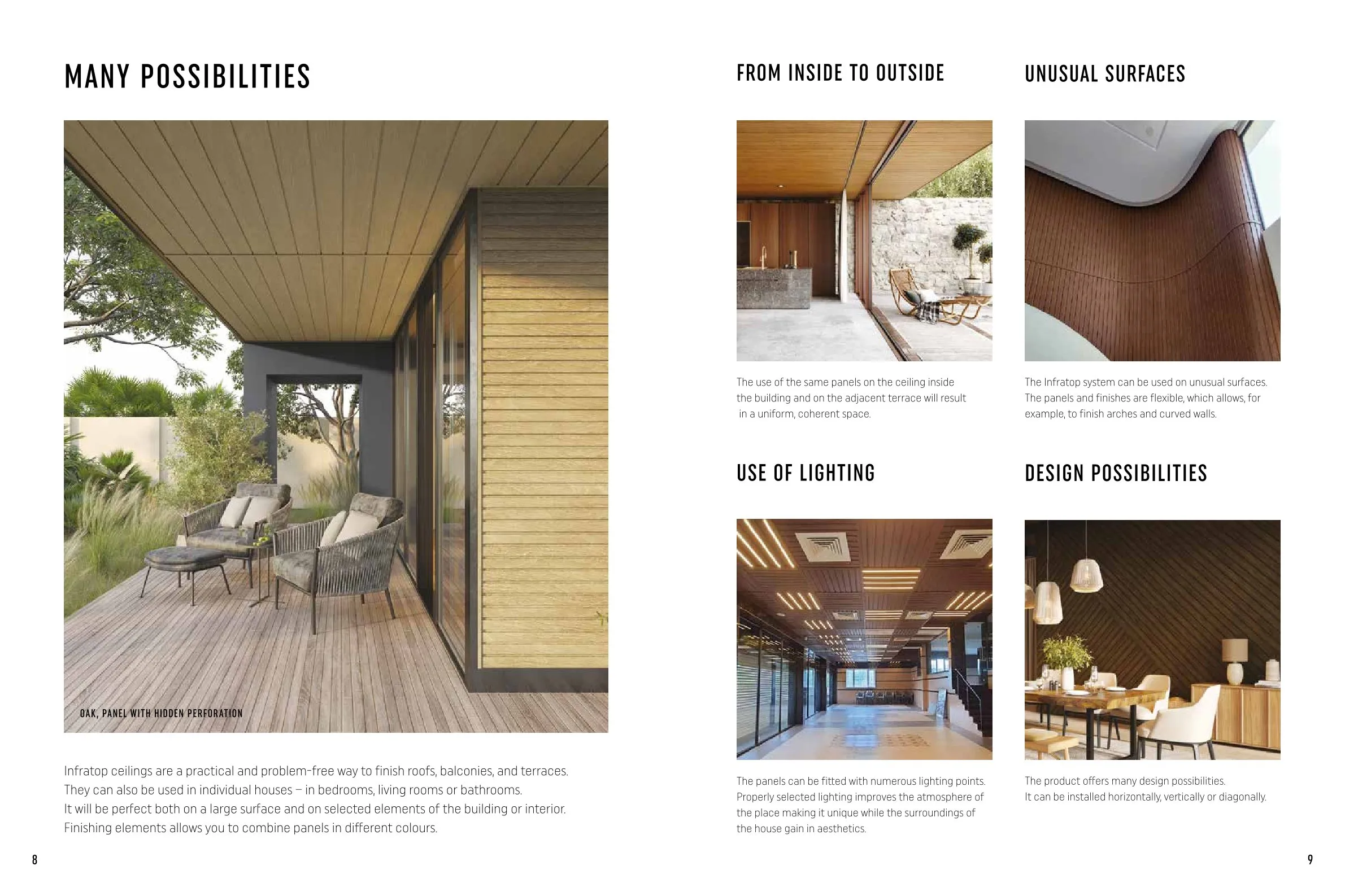 Vox Infratop Ceiling & Wall Panels – Stylish & Durable