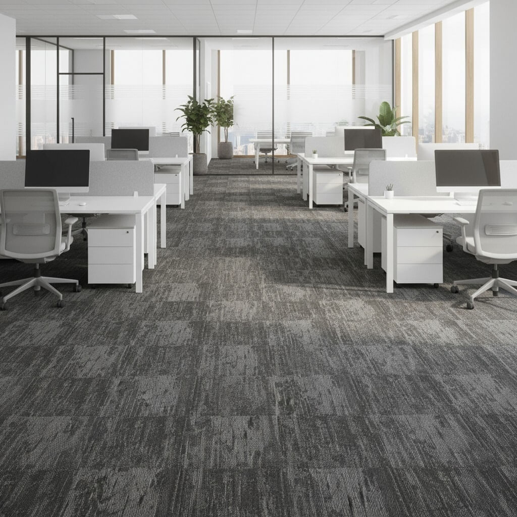 1521 Grey Rock Carpet Tiles for Modern Flooring