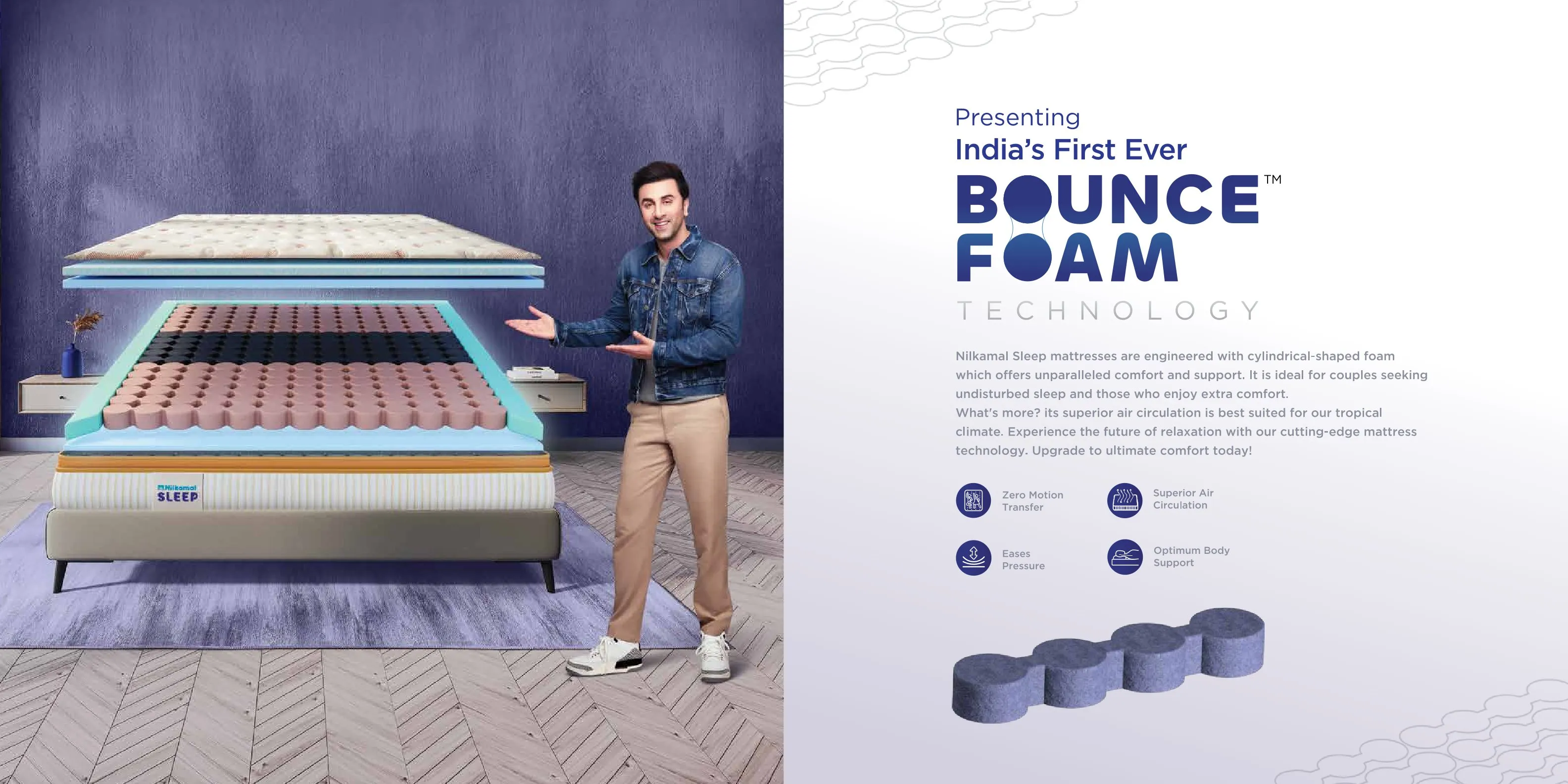 Nilkamal Deep Sleep Nova Mattress – Ultimate Comfort