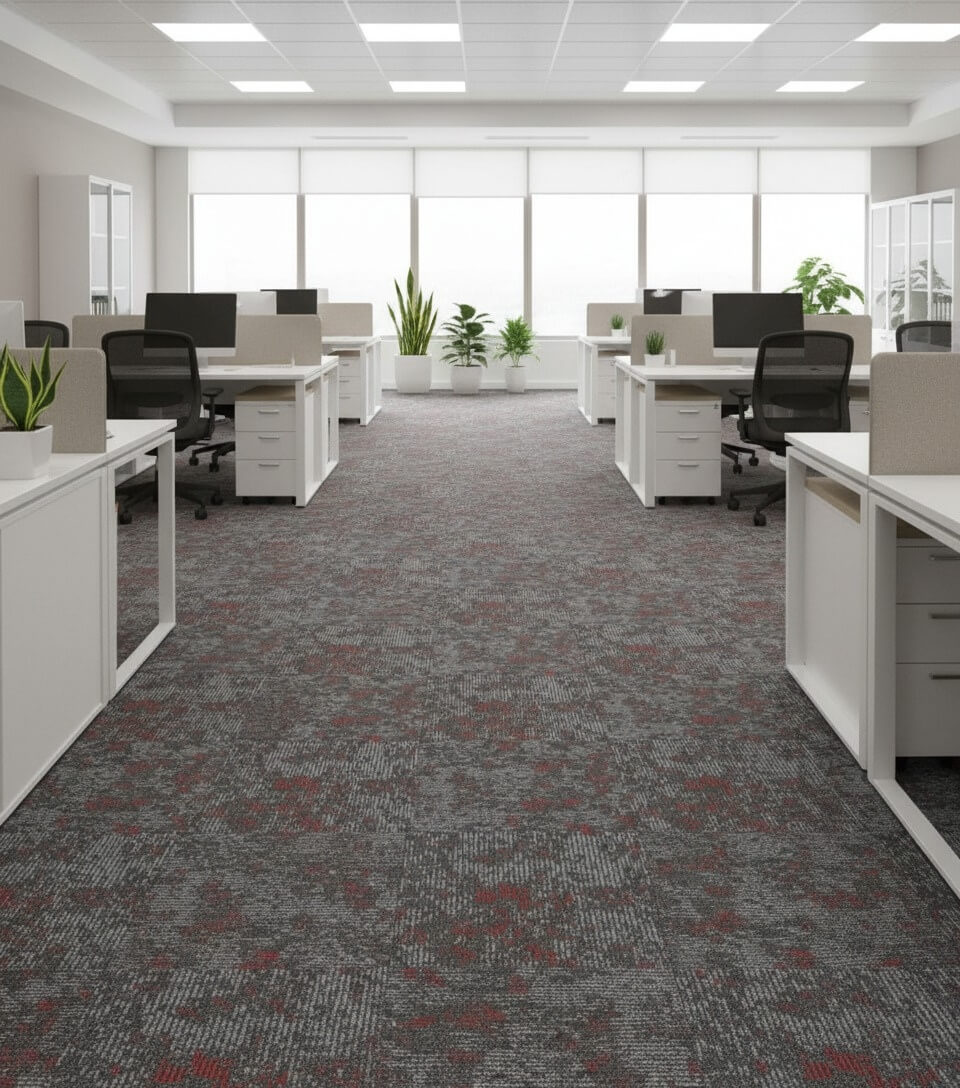672 Grey Signature Carpet Tiles | Modern Flooring Solution