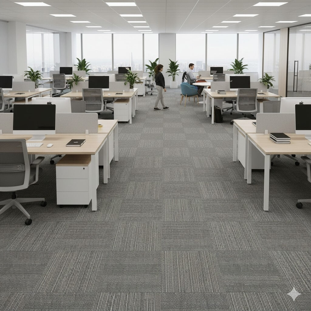 BR 631 Grey Ultra Carpet Tiles – Durable & Stylish