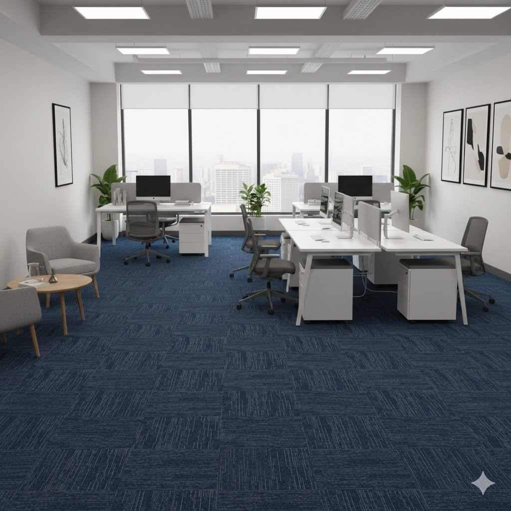 556 Blue Dynasty Carpet Tiles