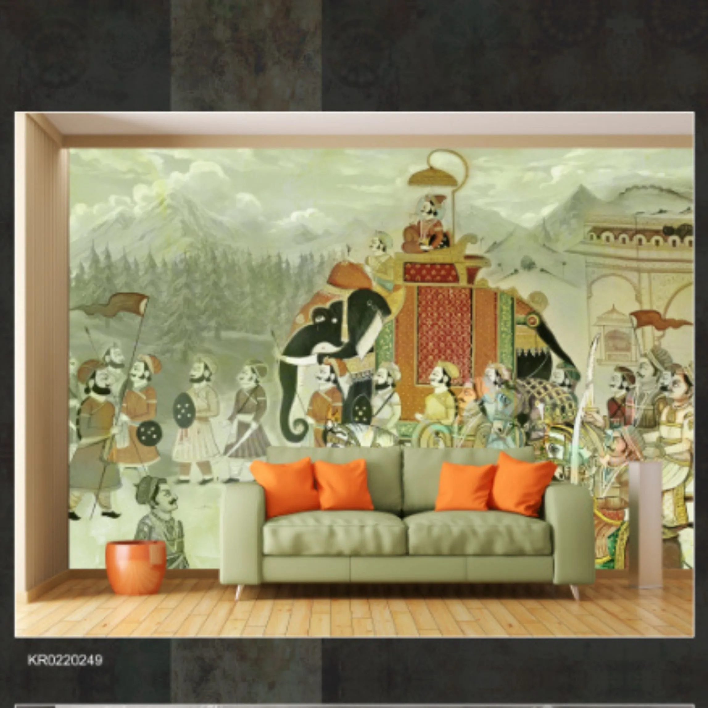 Alkemi Murals Kulture Customized Wallpaper | KR0220249