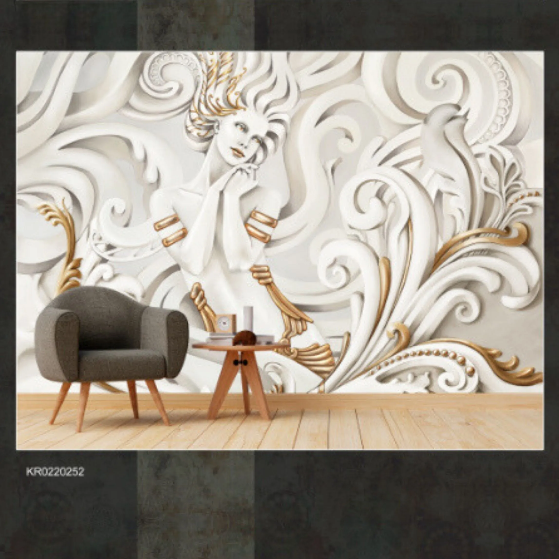 Alkemi Murals Kulture Customized Wallpaper | KR0220252